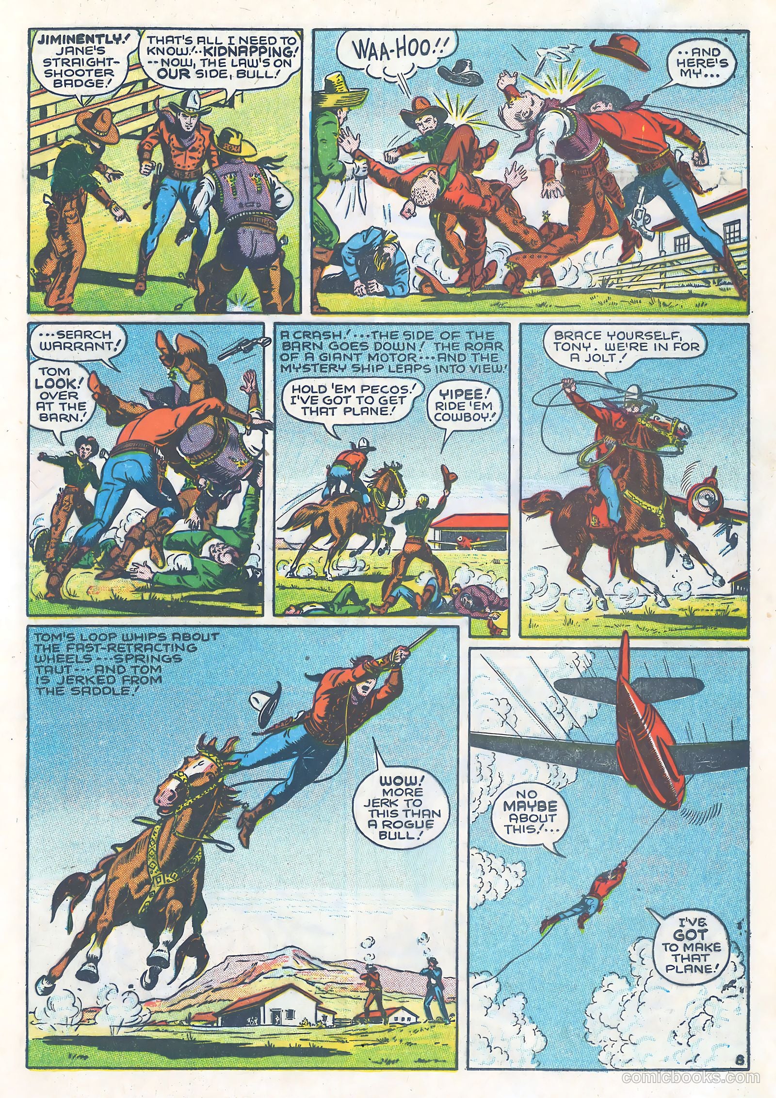 Tom Mix Comics #7 (1941) — page 9 of 35