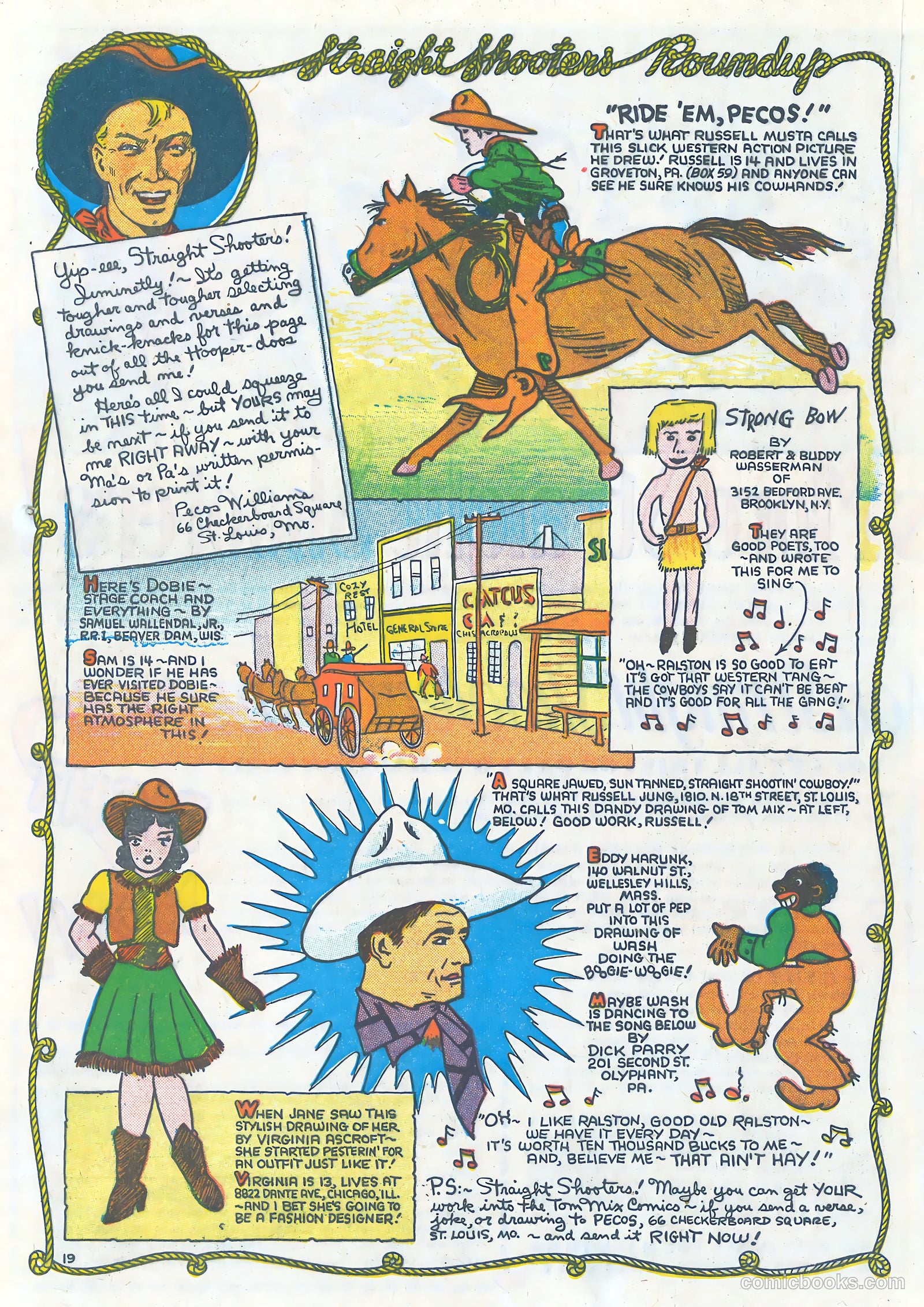 Tom Mix Comics #7 (1941) — page 19 of 35