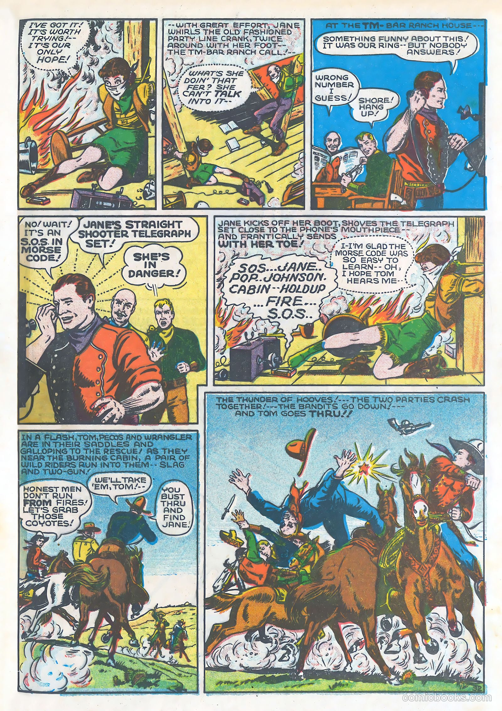 Tom Mix Comics #7 (1941) — page 31 of 35