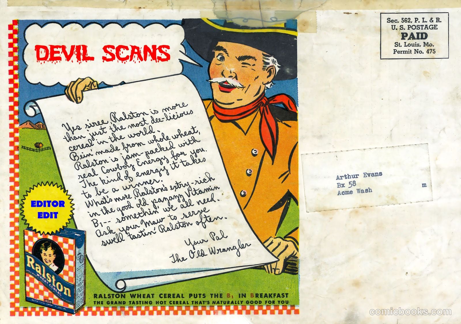 Tom Mix Comics #7 (1941) — page 35 of 35