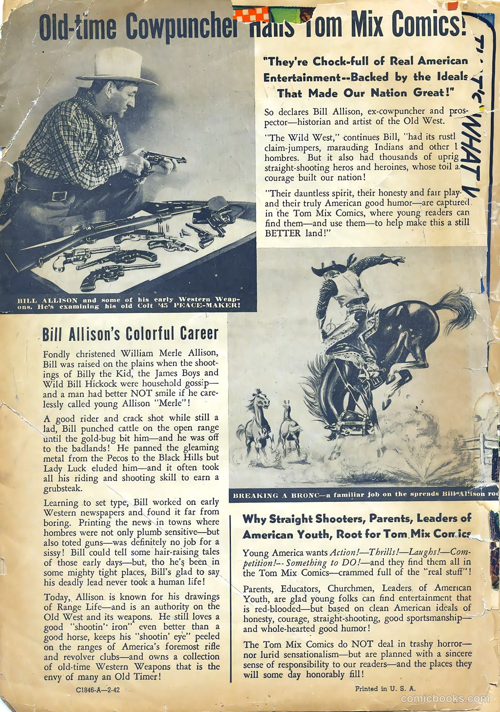 Tom Mix Comics #8 (1942) — page 2 of 37
