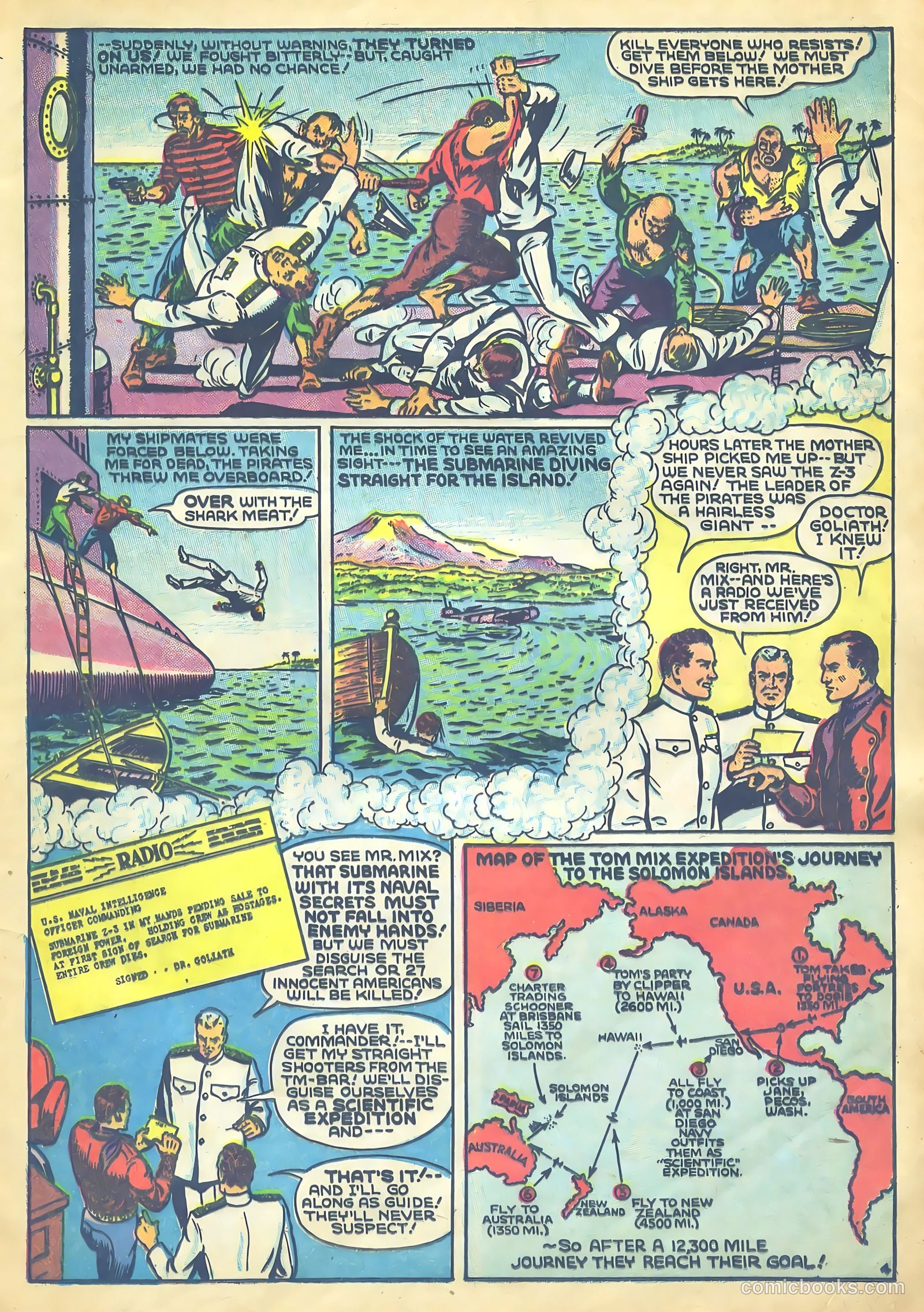 Tom Mix Comics #8 (1942) — page 5 of 37
