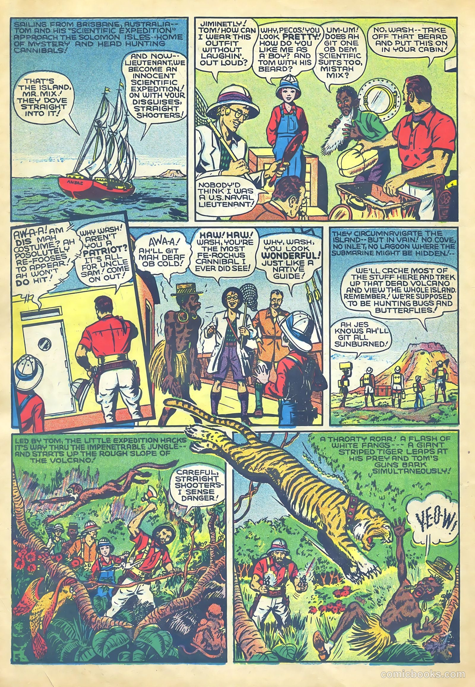Tom Mix Comics #8 (1942) — page 6 of 37