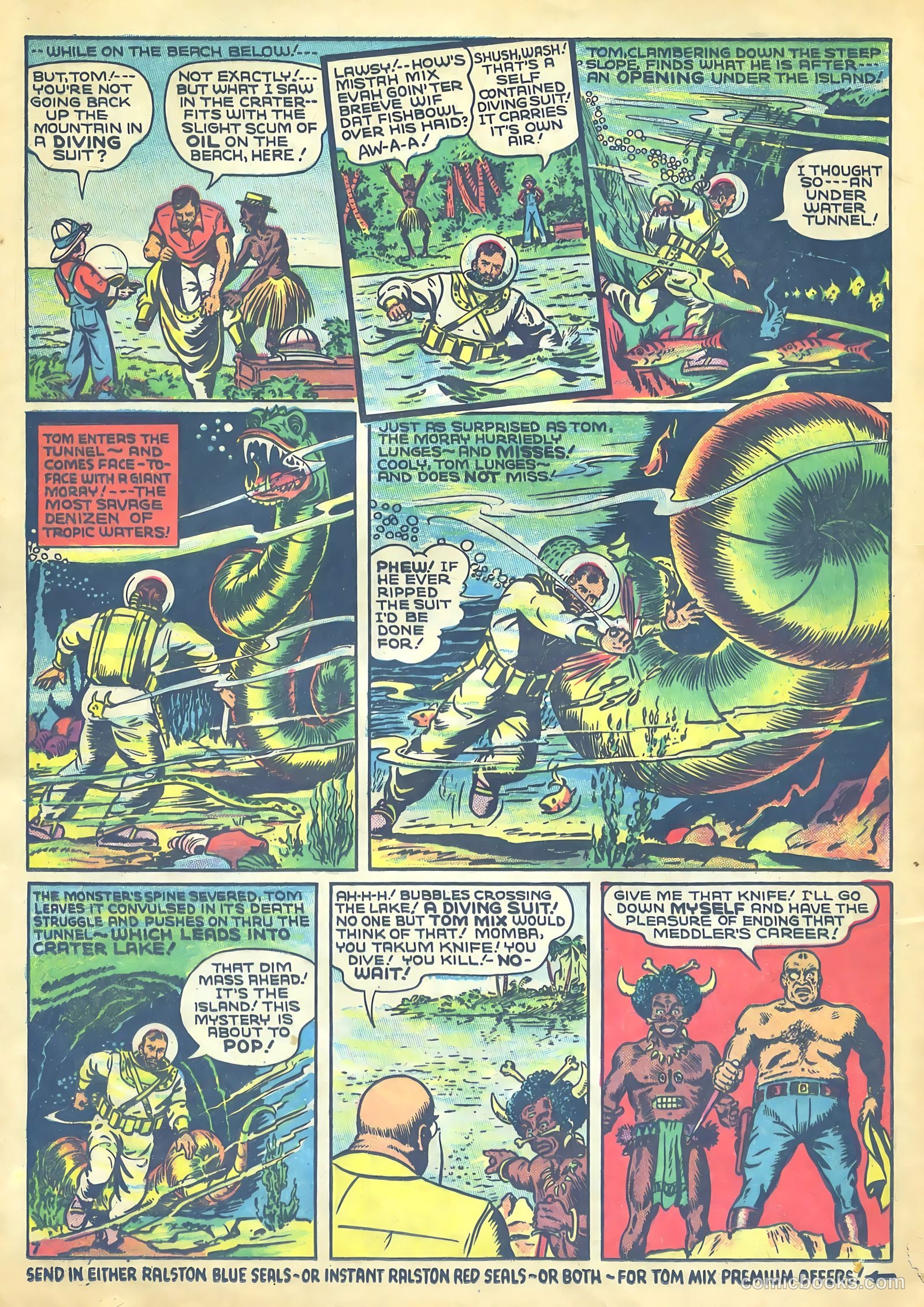 Tom Mix Comics #8 (1942) — page 8 of 37