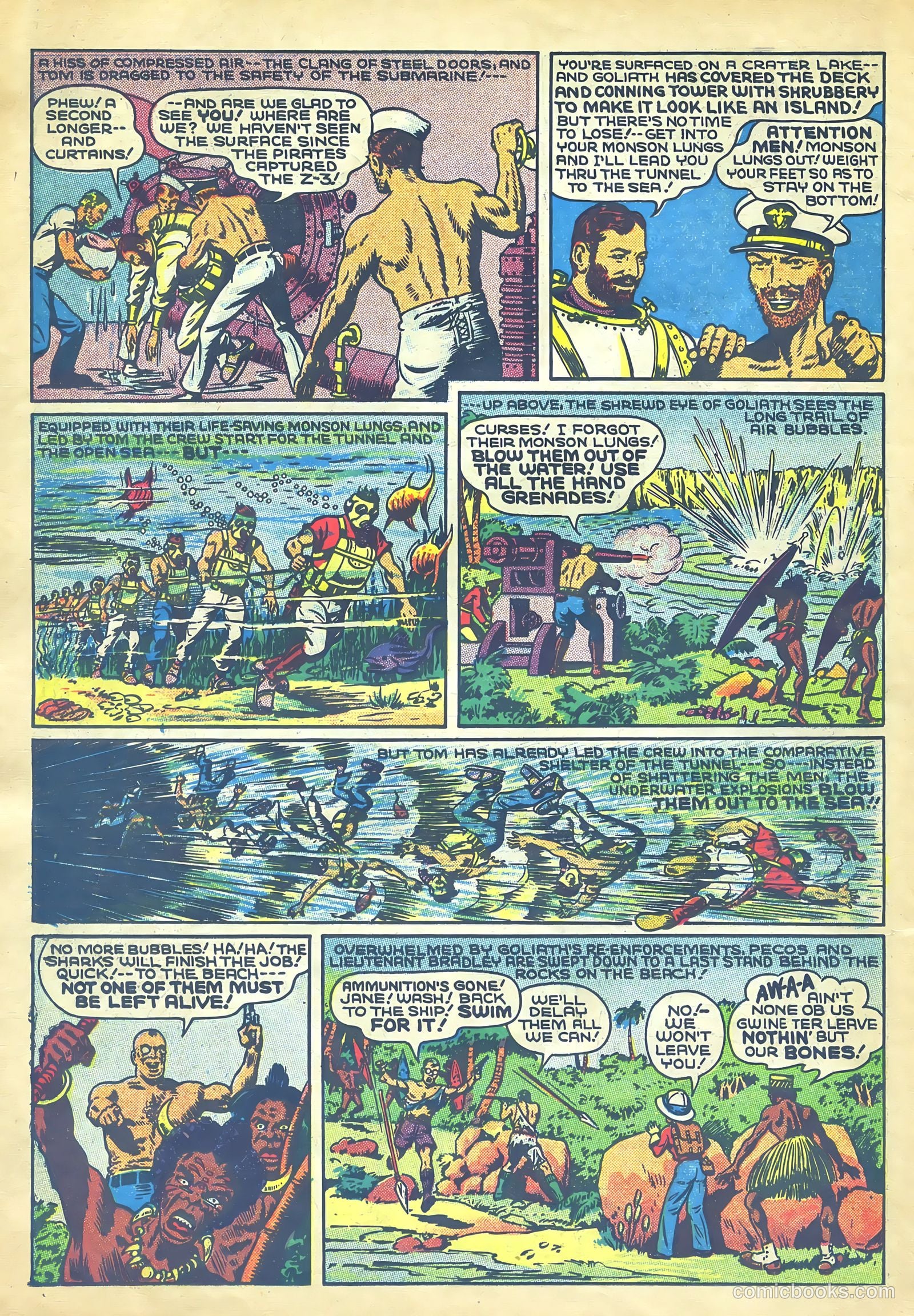 Tom Mix Comics #8 (1942) — page 10 of 37