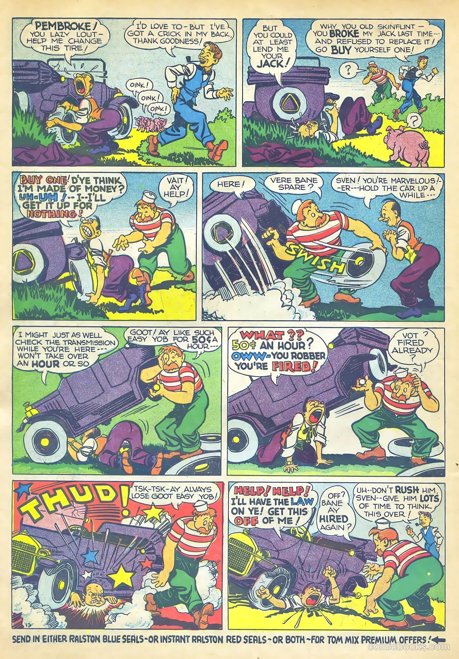 Tom Mix Comics #8 (1942) — page 14 of 37