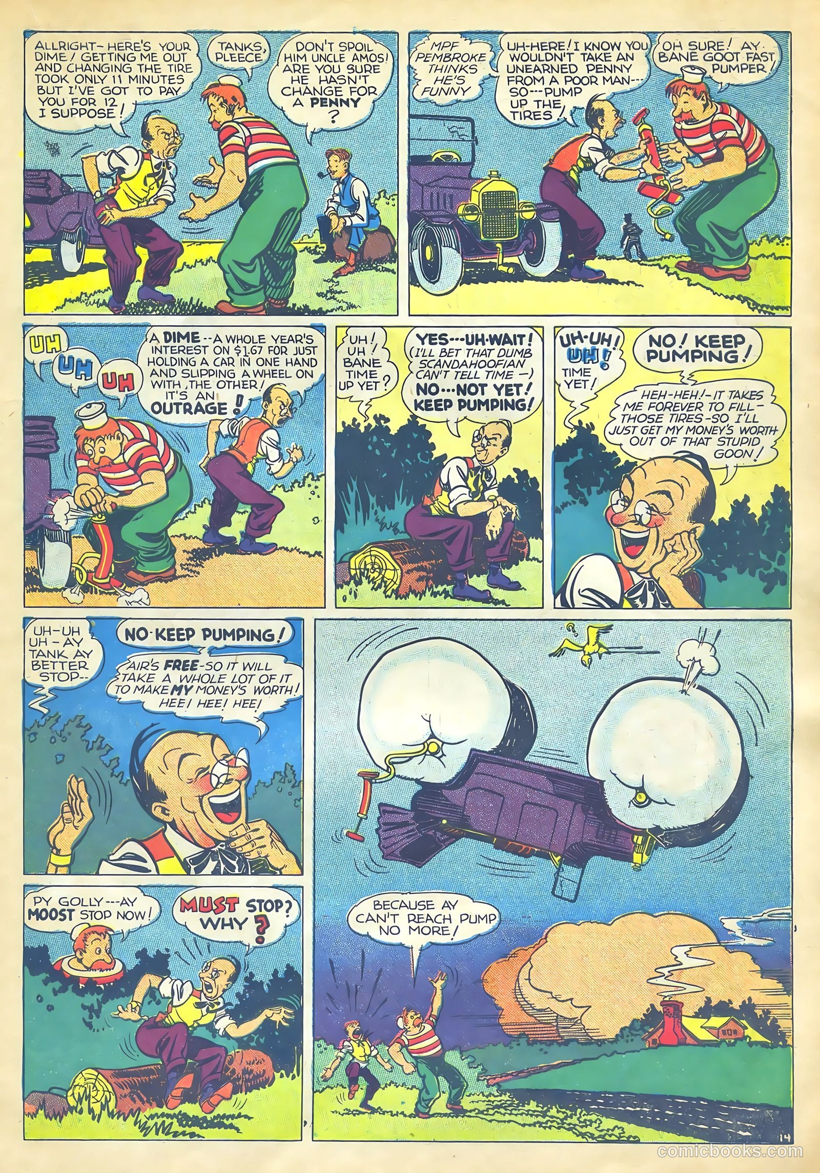 Tom Mix Comics #8 (1942) — page 15 of 37