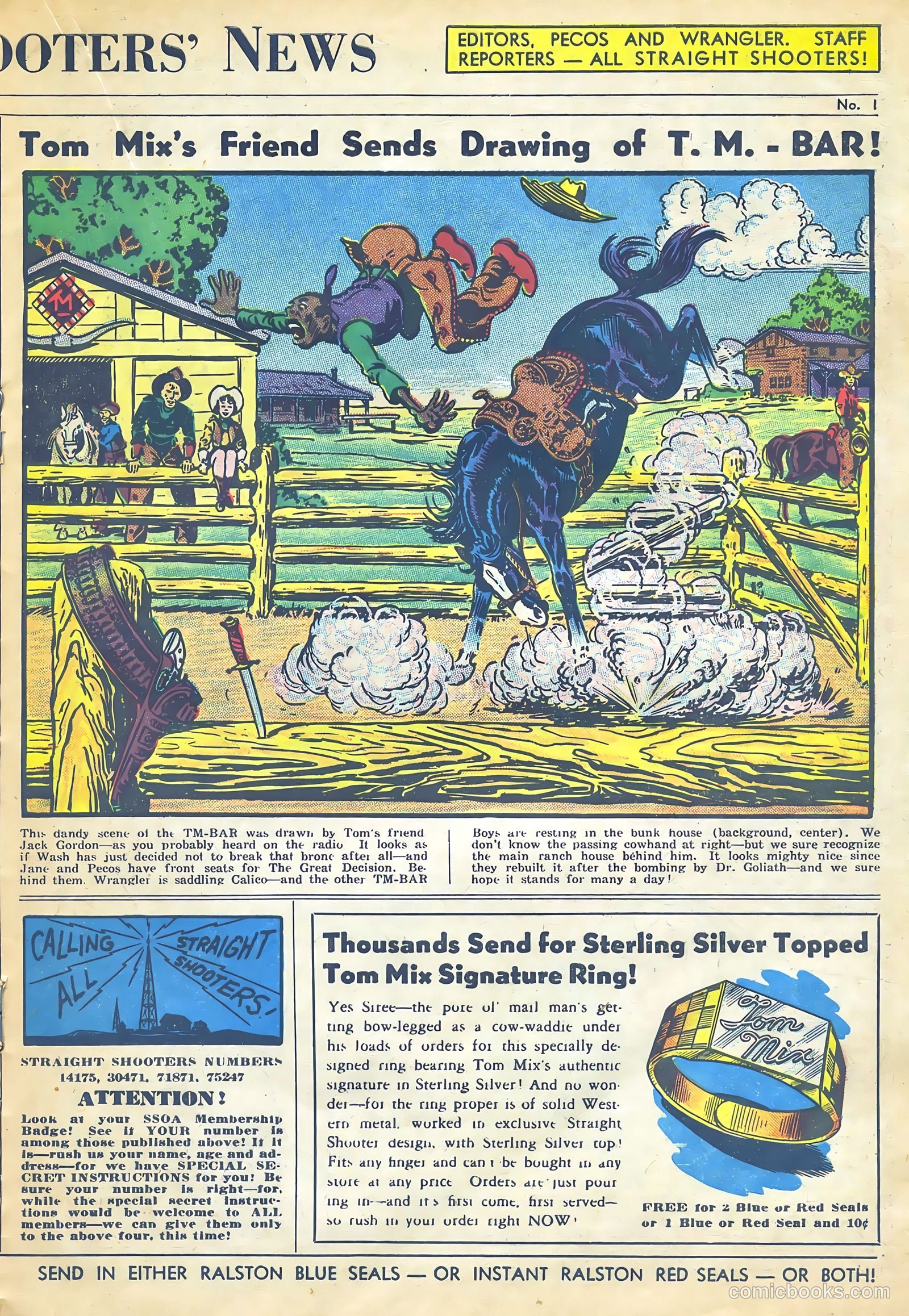 Tom Mix Comics #8 (1942) — page 19 of 37