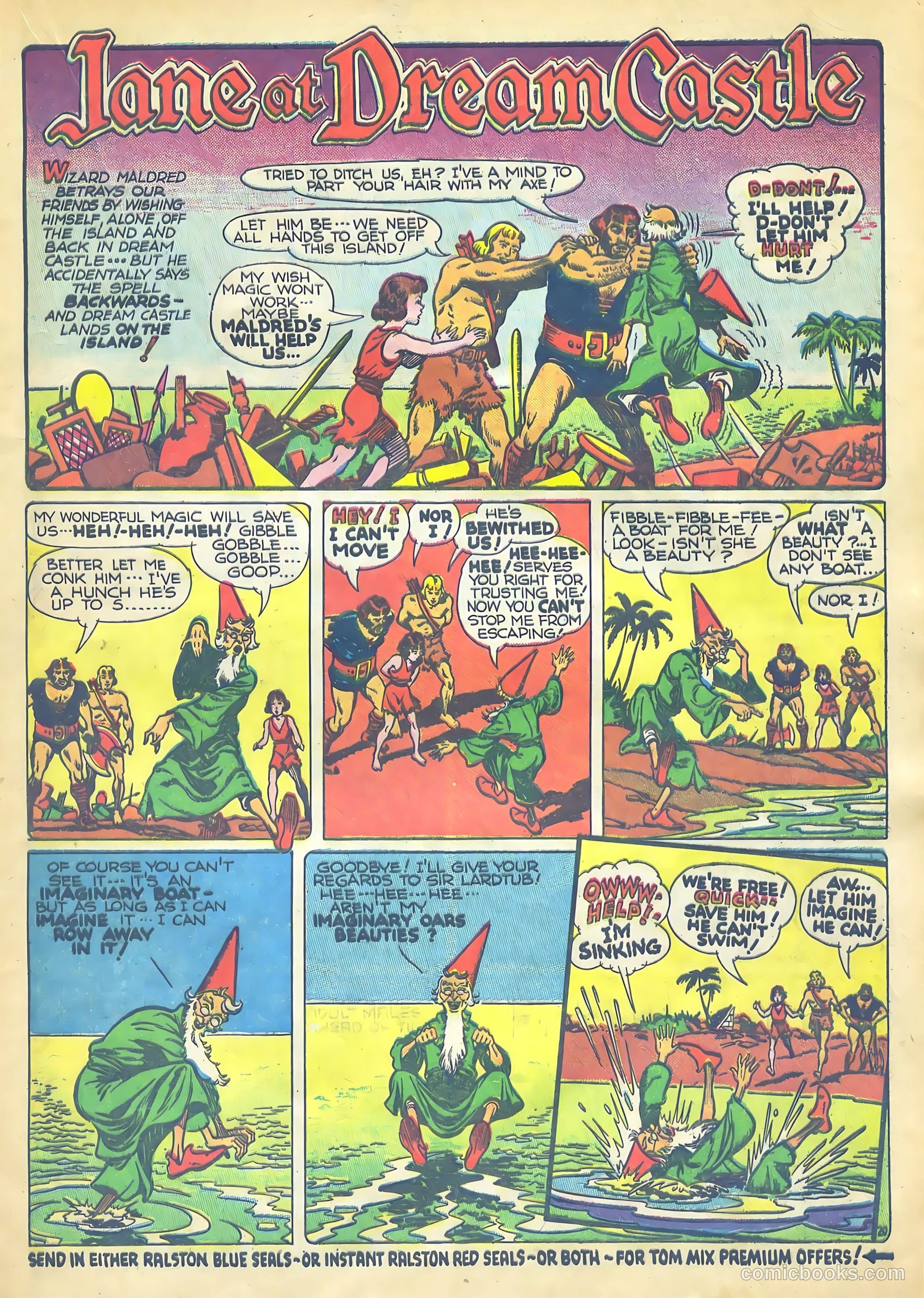 Tom Mix Comics #8 (1942) — page 21 of 37