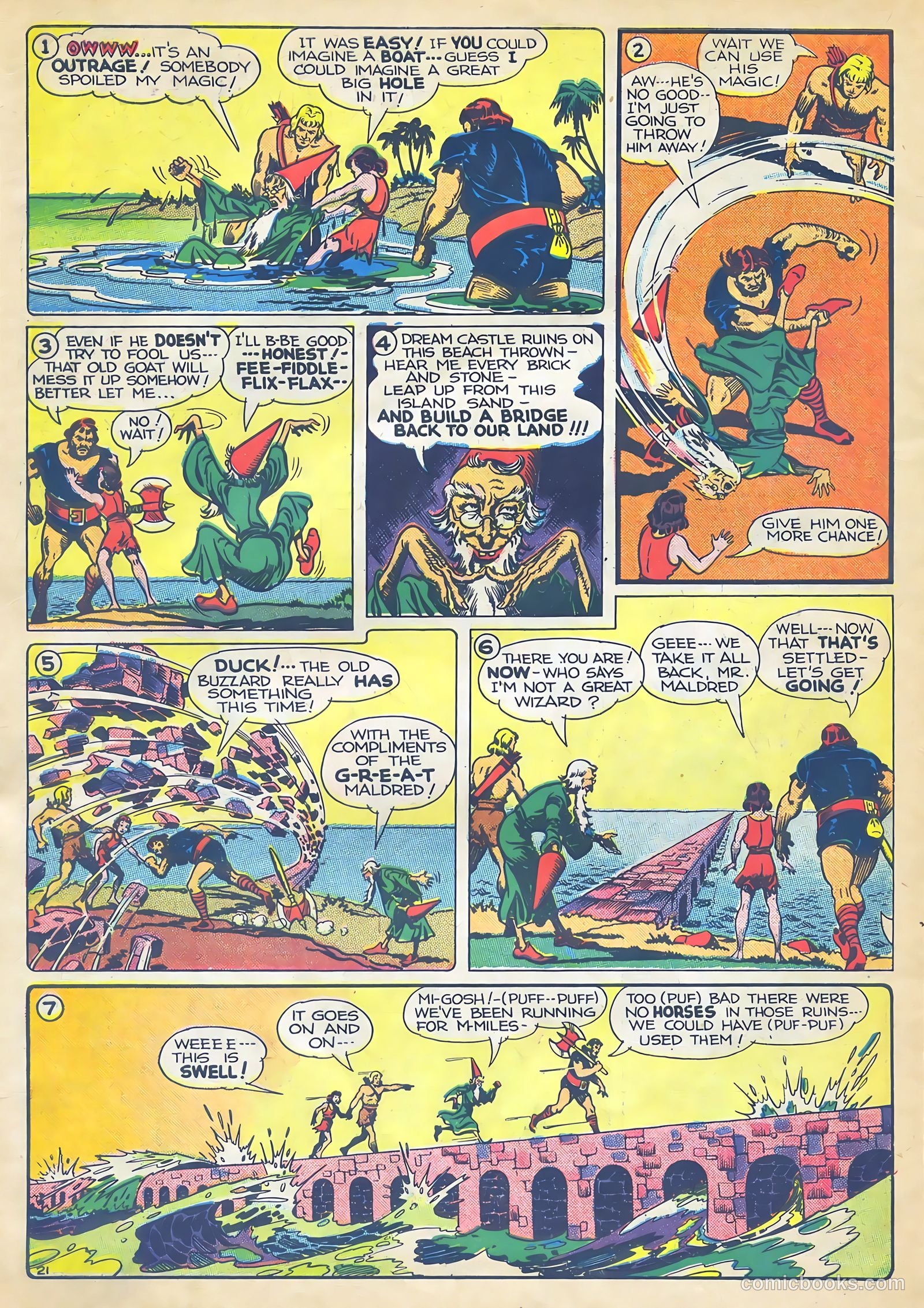Tom Mix Comics #8 (1942) — page 22 of 37