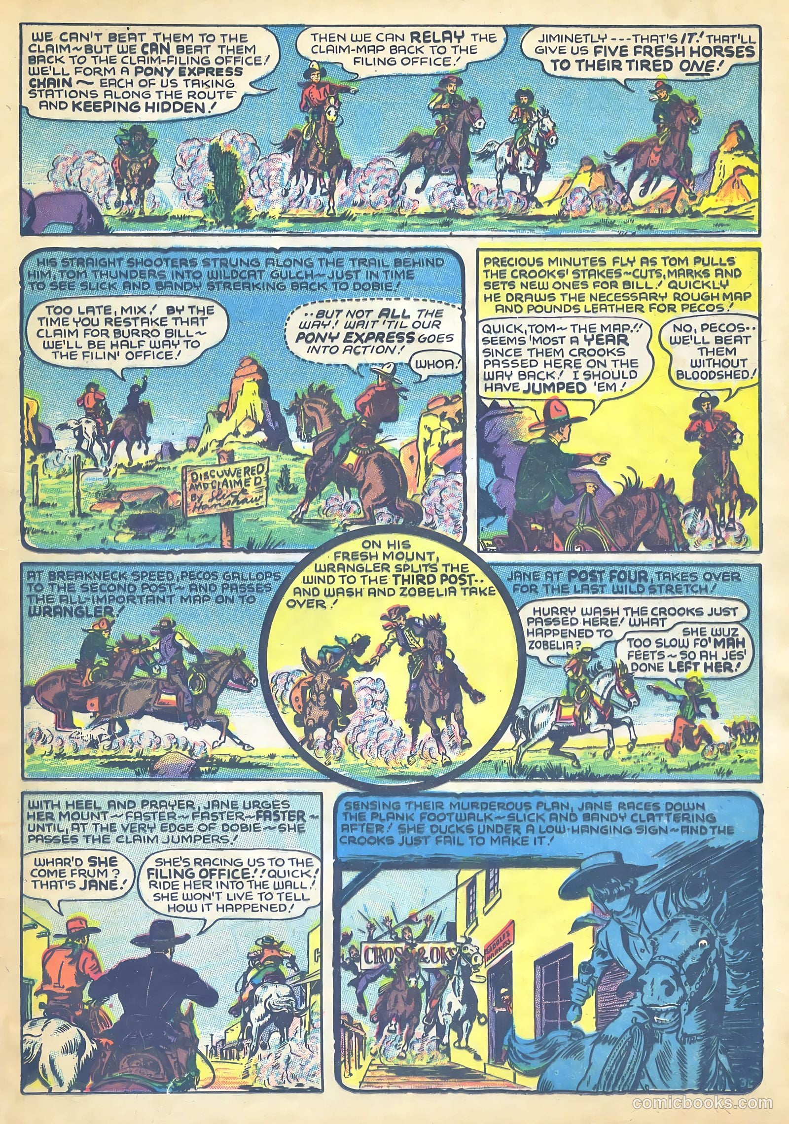 Tom Mix Comics #8 (1942) — page 33 of 37