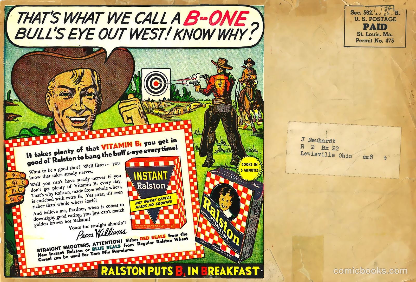 Tom Mix Comics #8 (1942) — page 36 of 37
