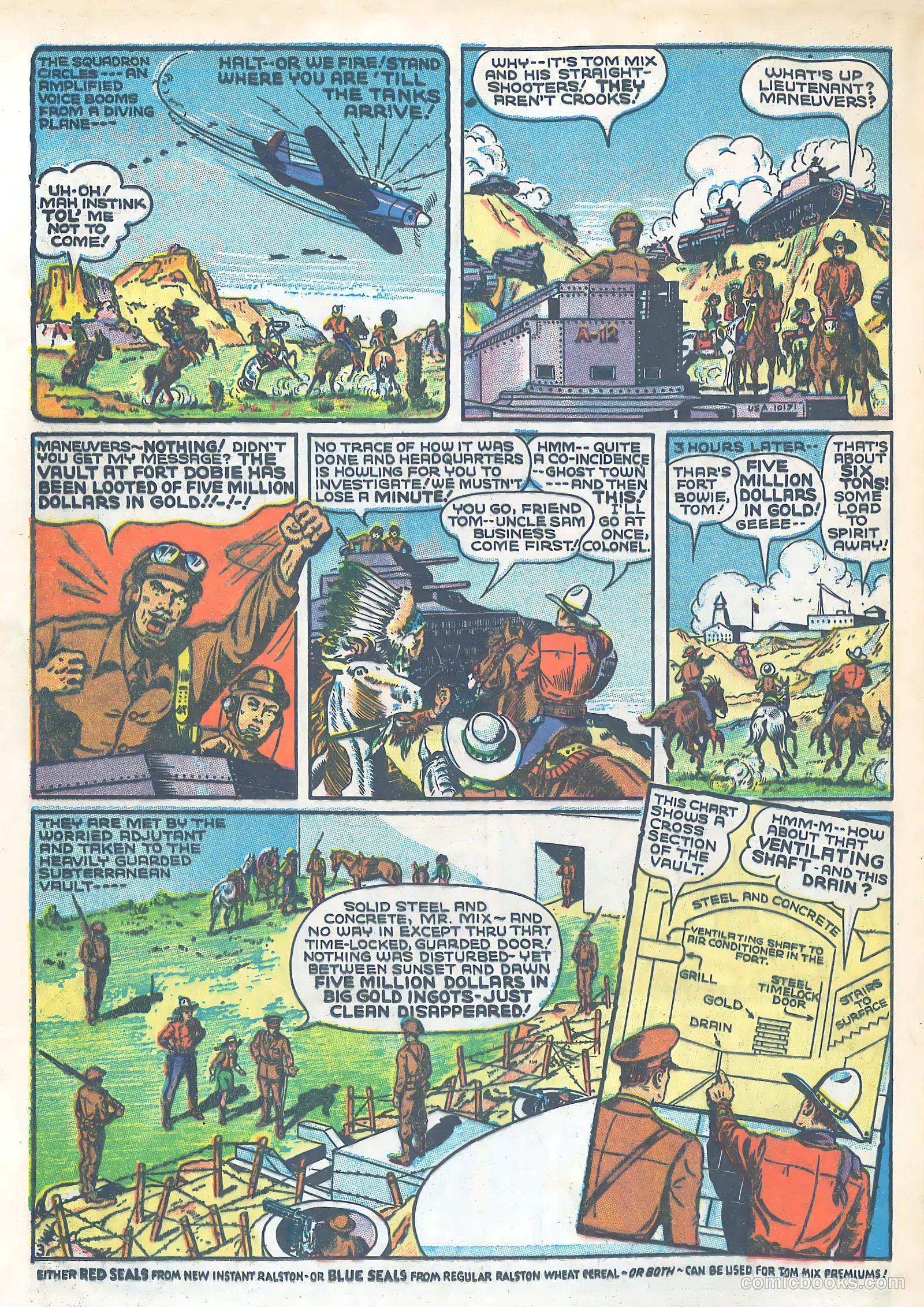 Tom Mix Comics #9 (1942) — page 4 of 34