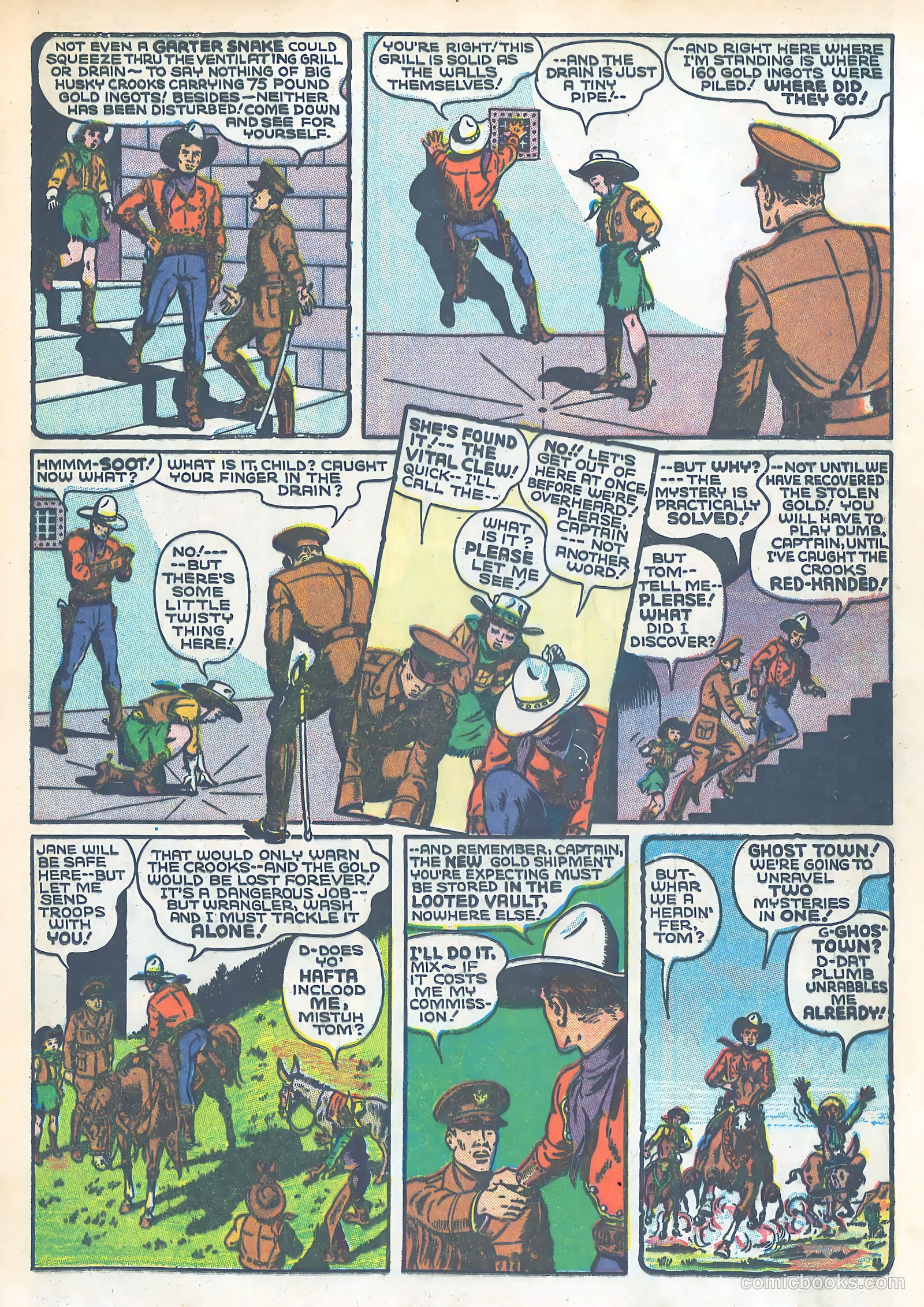 Tom Mix Comics #9 (1942) — page 5 of 34