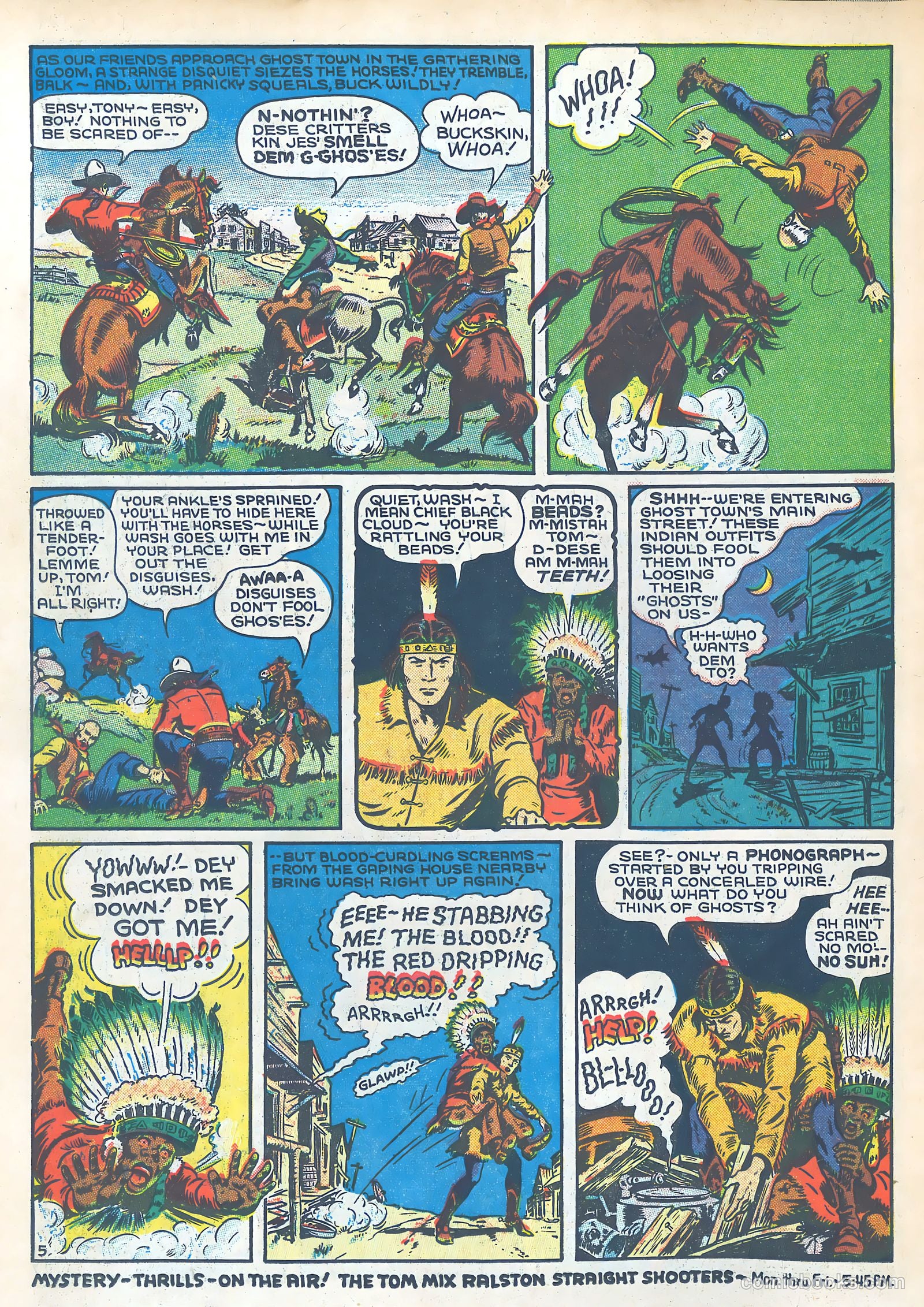 Tom Mix Comics #9 (1942) — page 6 of 34