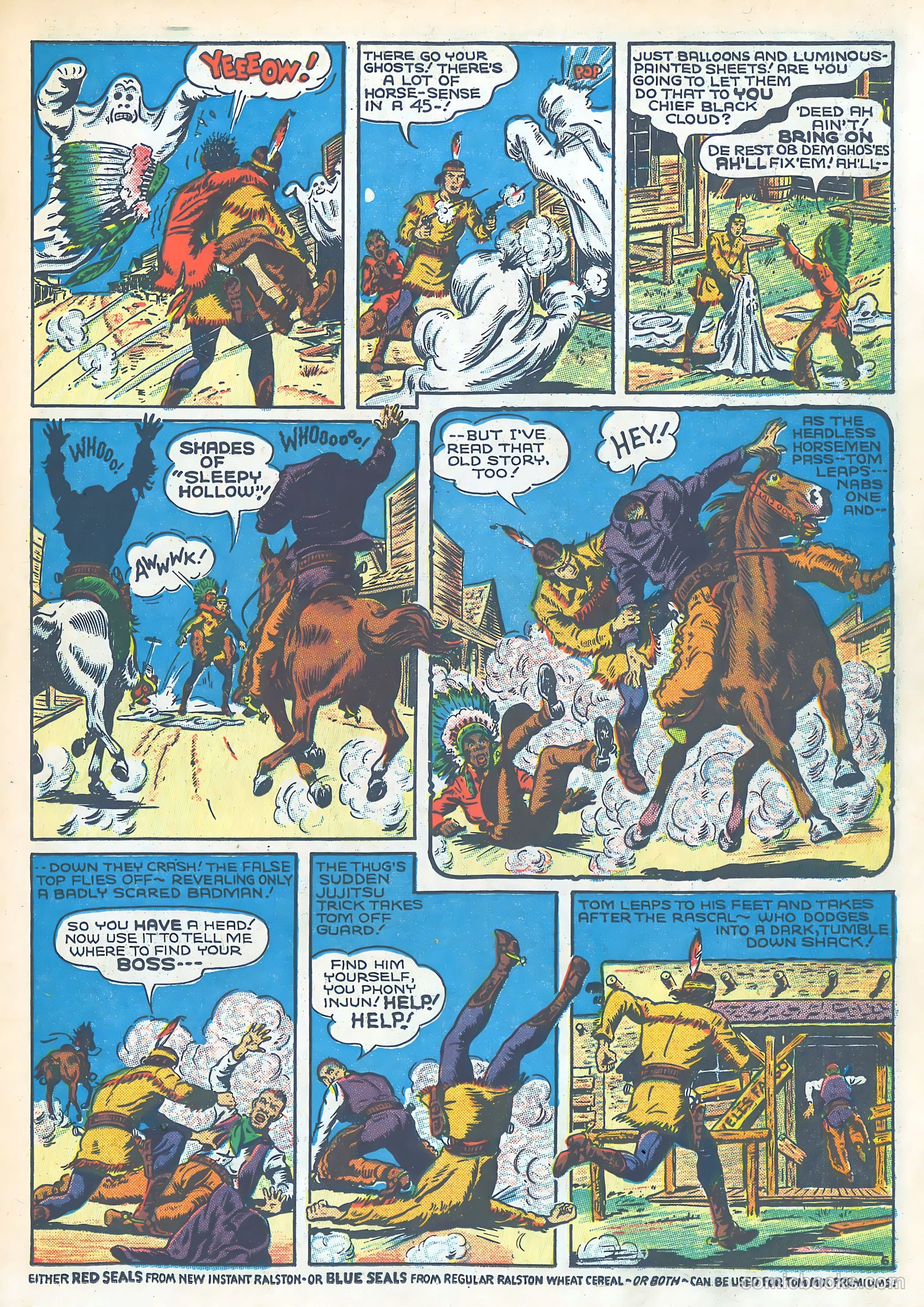 Tom Mix Comics #9 (1942) — page 7 of 34