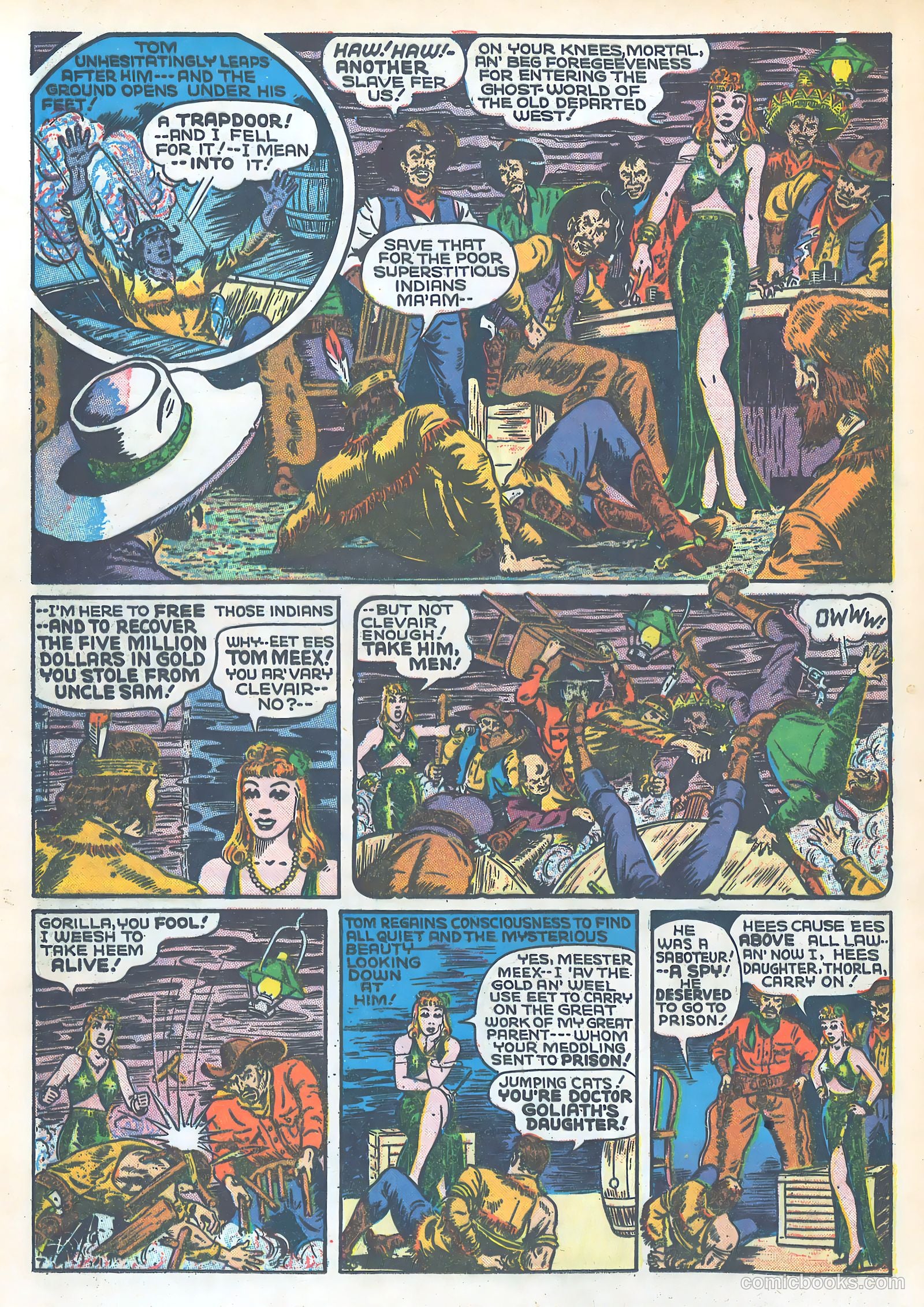 Tom Mix Comics #9 (1942) — page 8 of 34