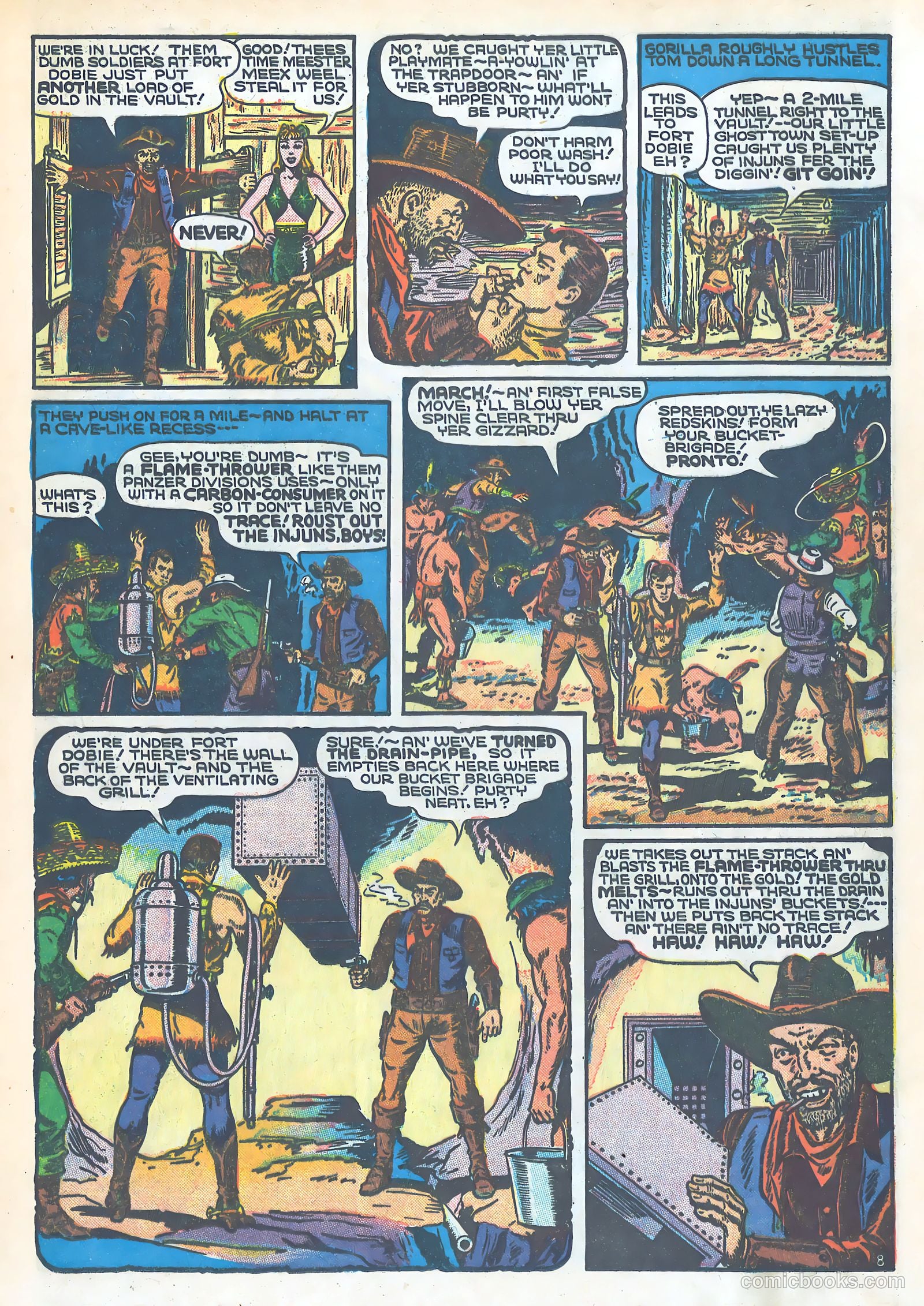 Tom Mix Comics #9 (1942) — page 9 of 34