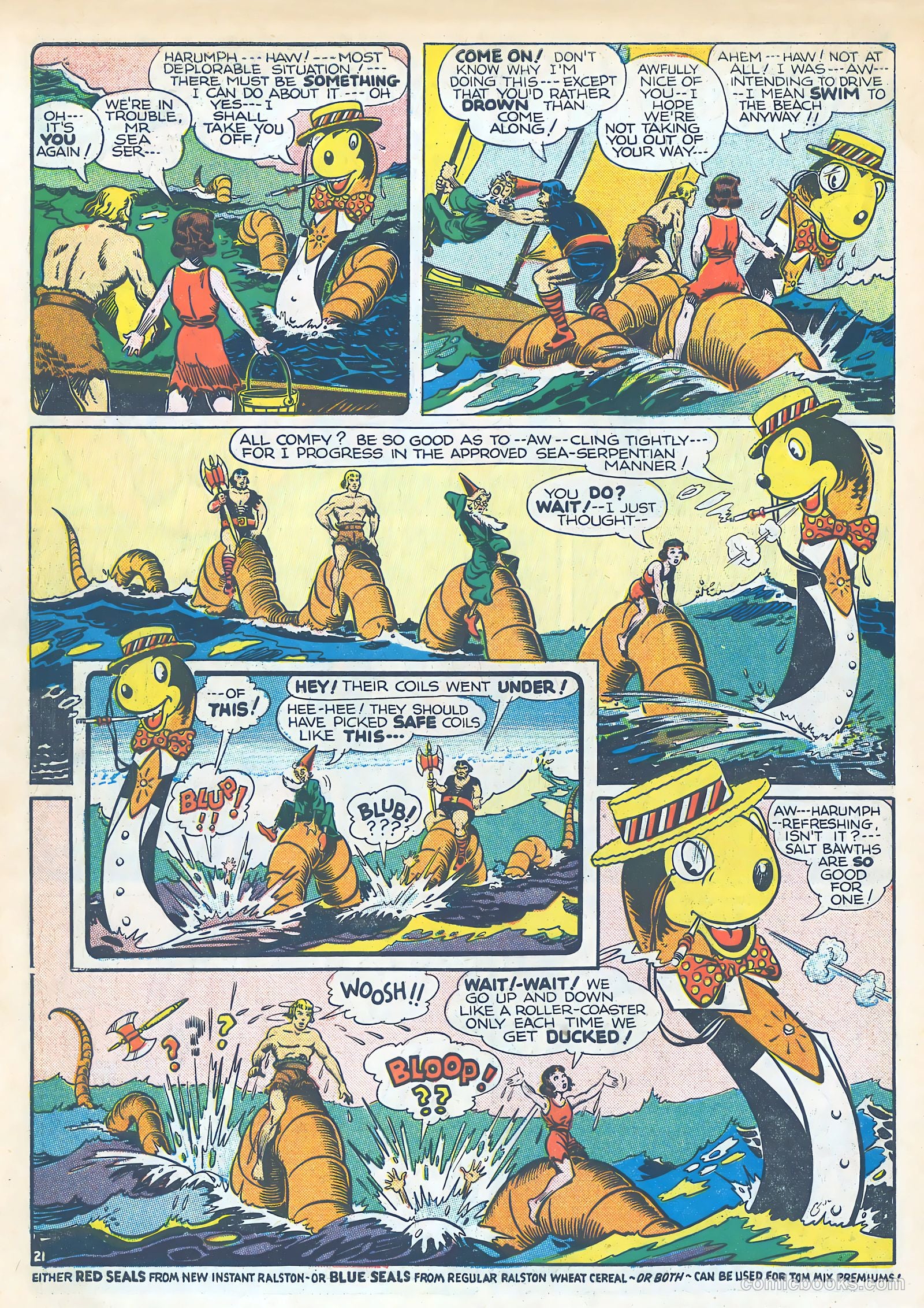 Tom Mix Comics #9 (1942) — page 21 of 34