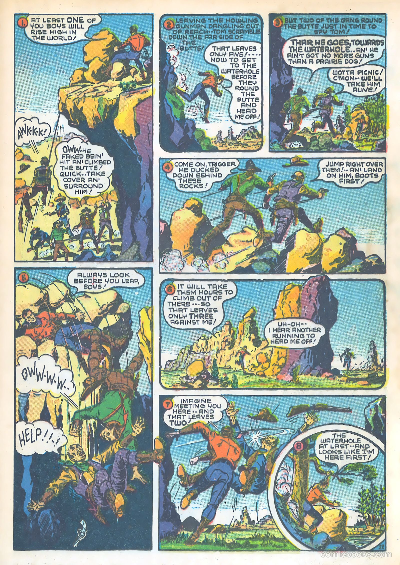 Tom Mix Comics #9 (1942) — page 31 of 34