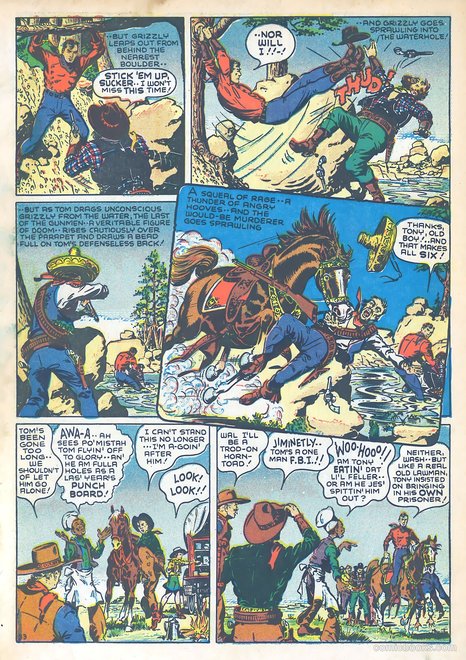 Tom Mix Comics #9 (1942) — page 32 of 34
