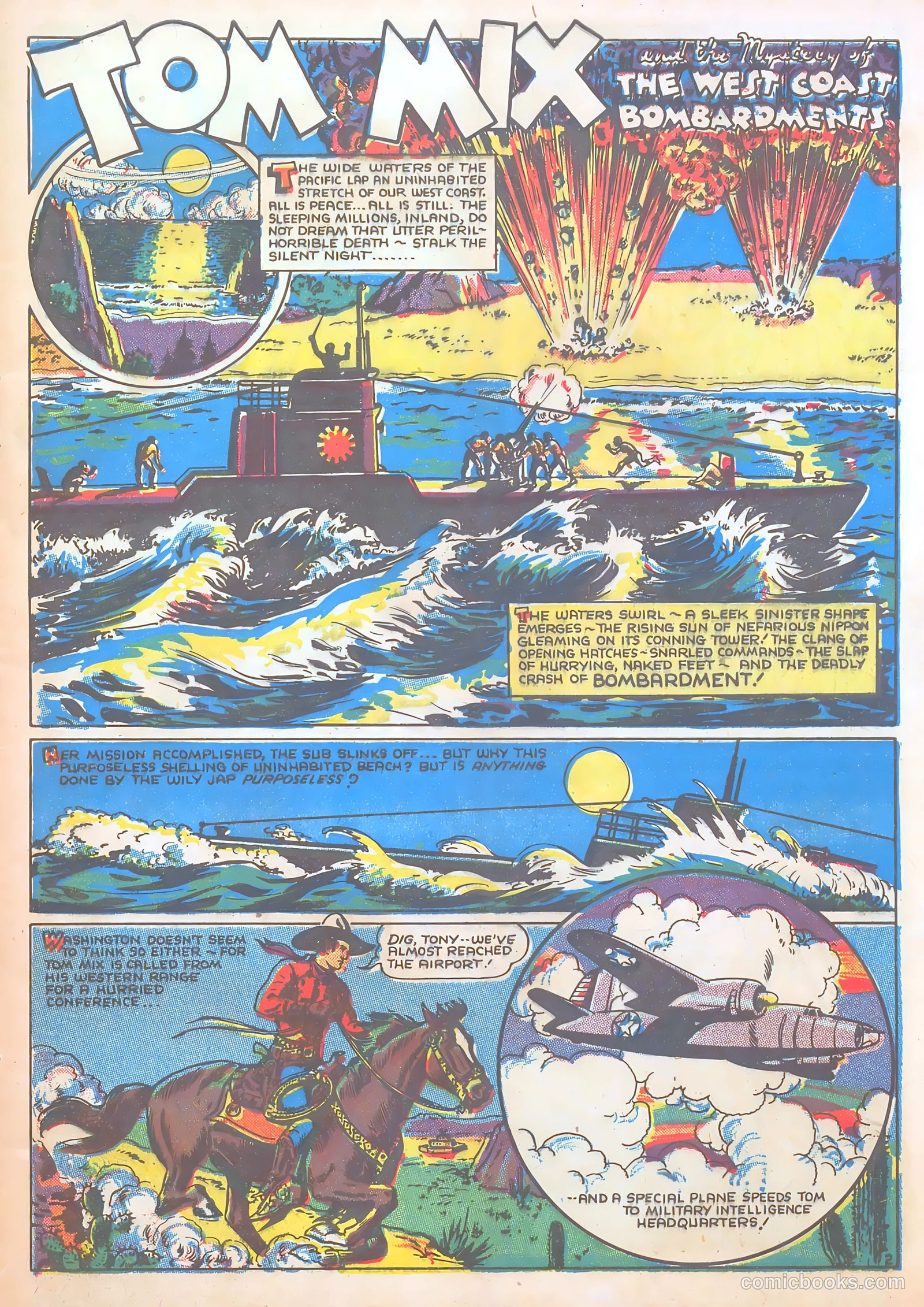 Tom Mix Commandos Comics #10 (1942) — page 3 of 35