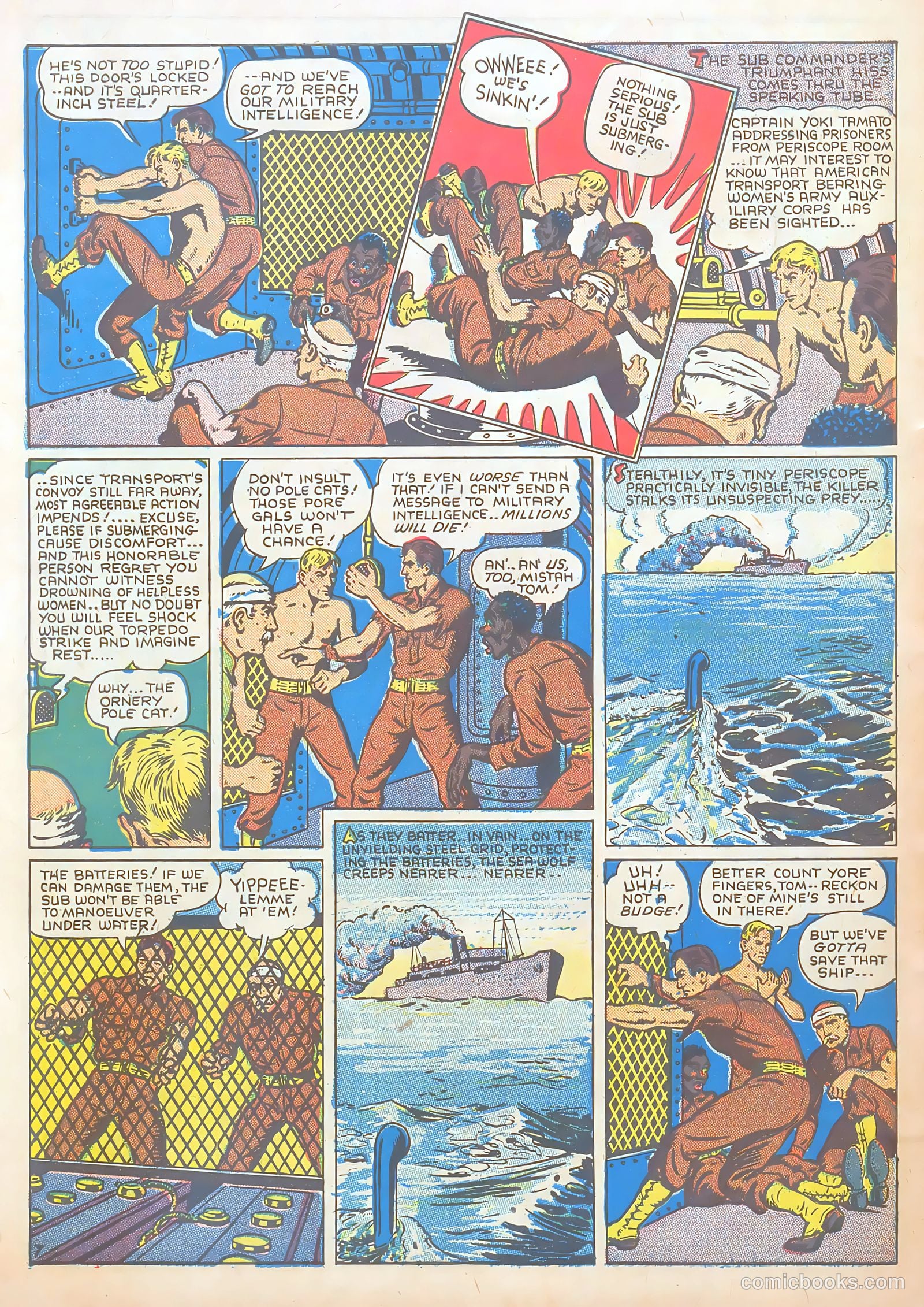 Tom Mix Commandos Comics #10 (1942) — page 8 of 35