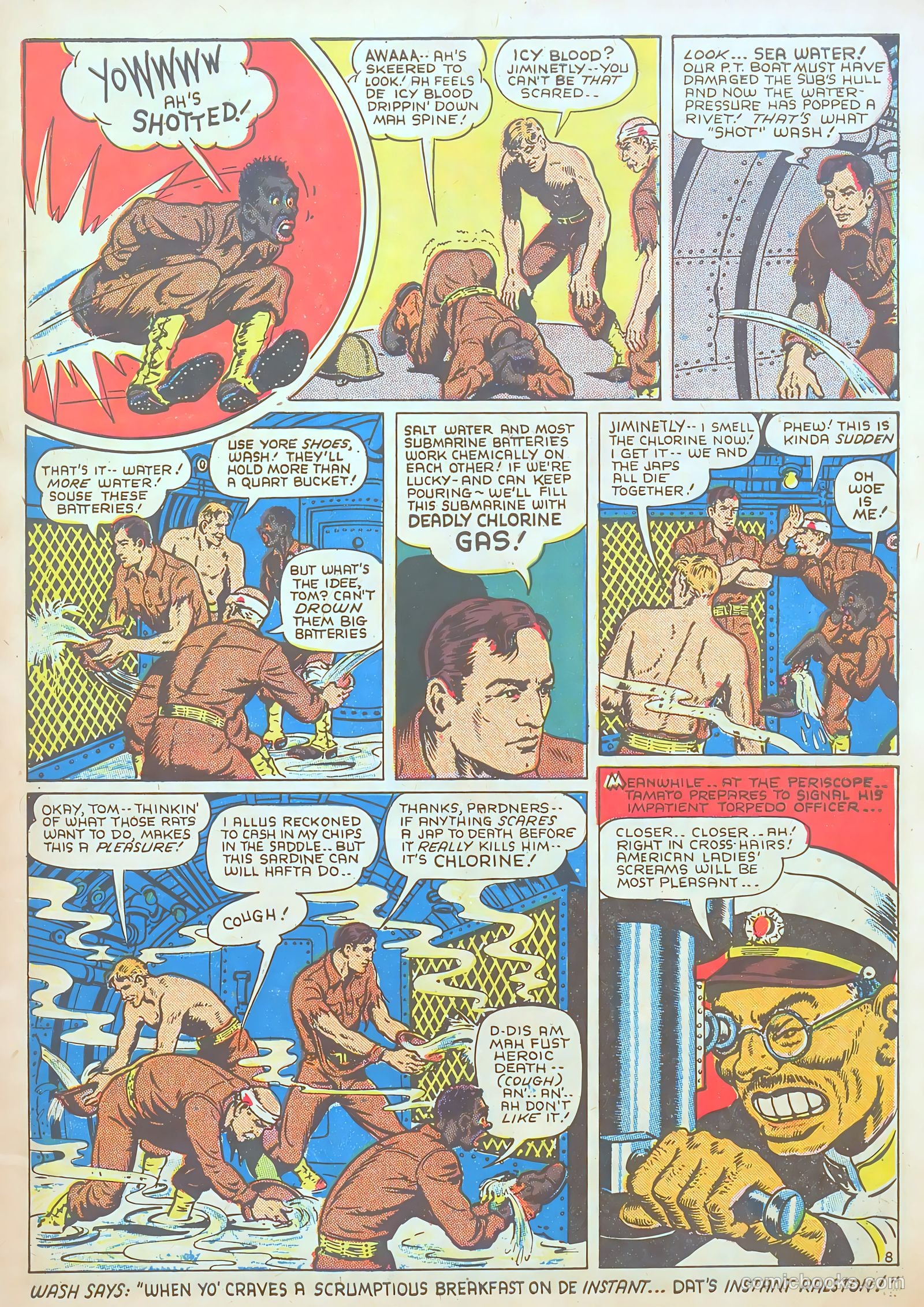 Tom Mix Commandos Comics #10 (1942) — page 9 of 35