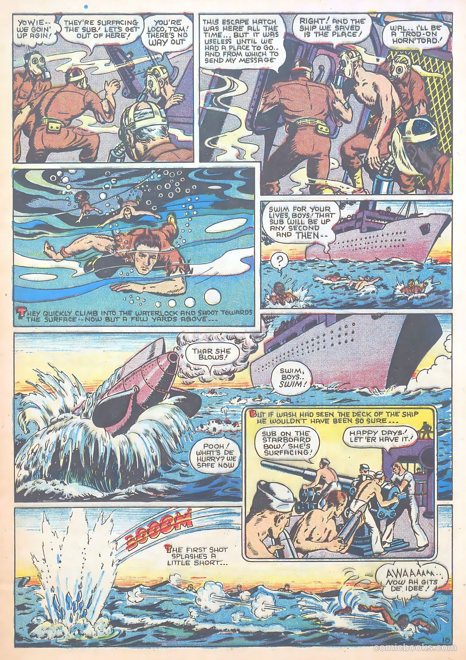 Tom Mix Commandos Comics #10 (1942) — page 11 of 35