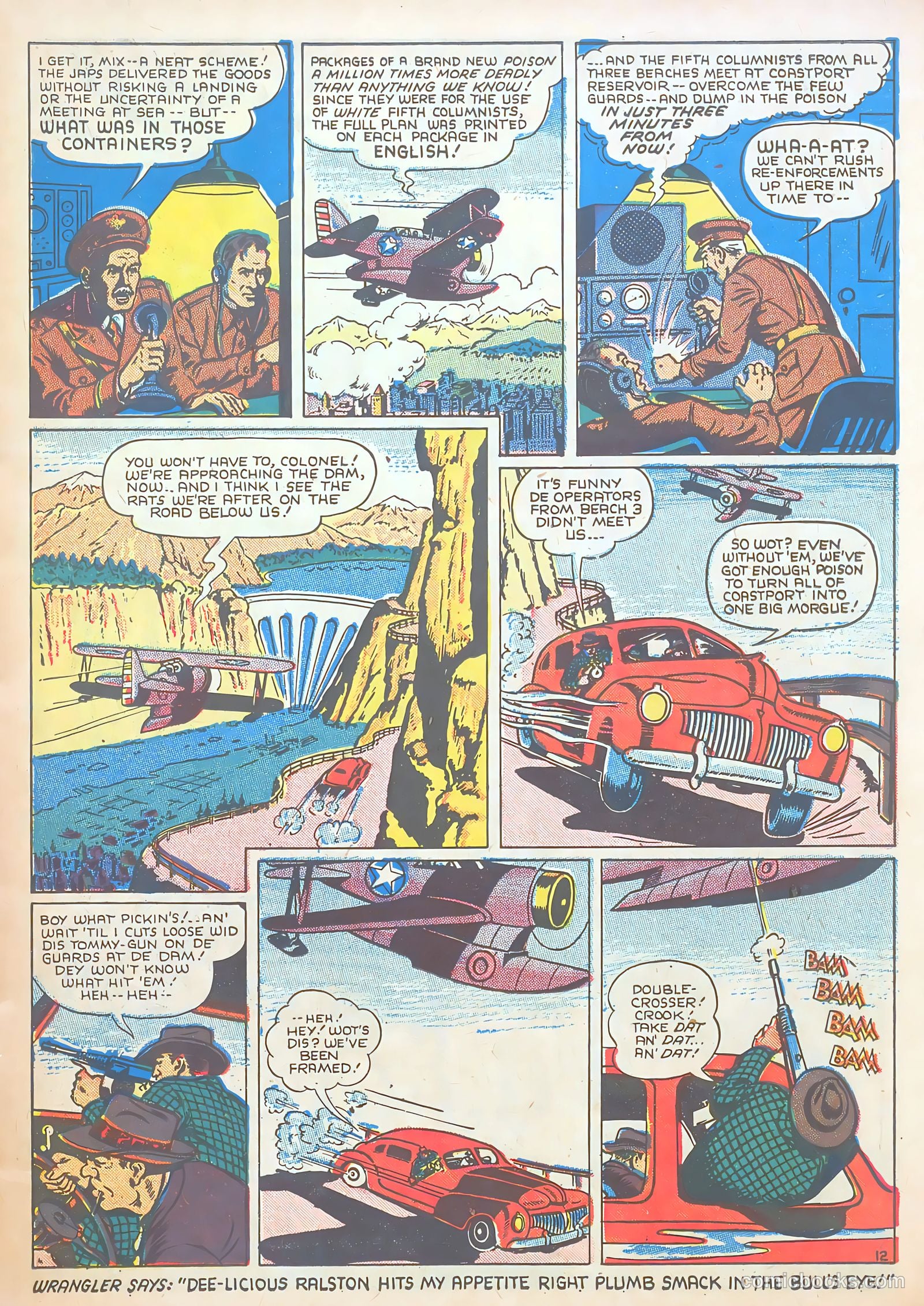 Tom Mix Commandos Comics #10 (1942) — page 13 of 35