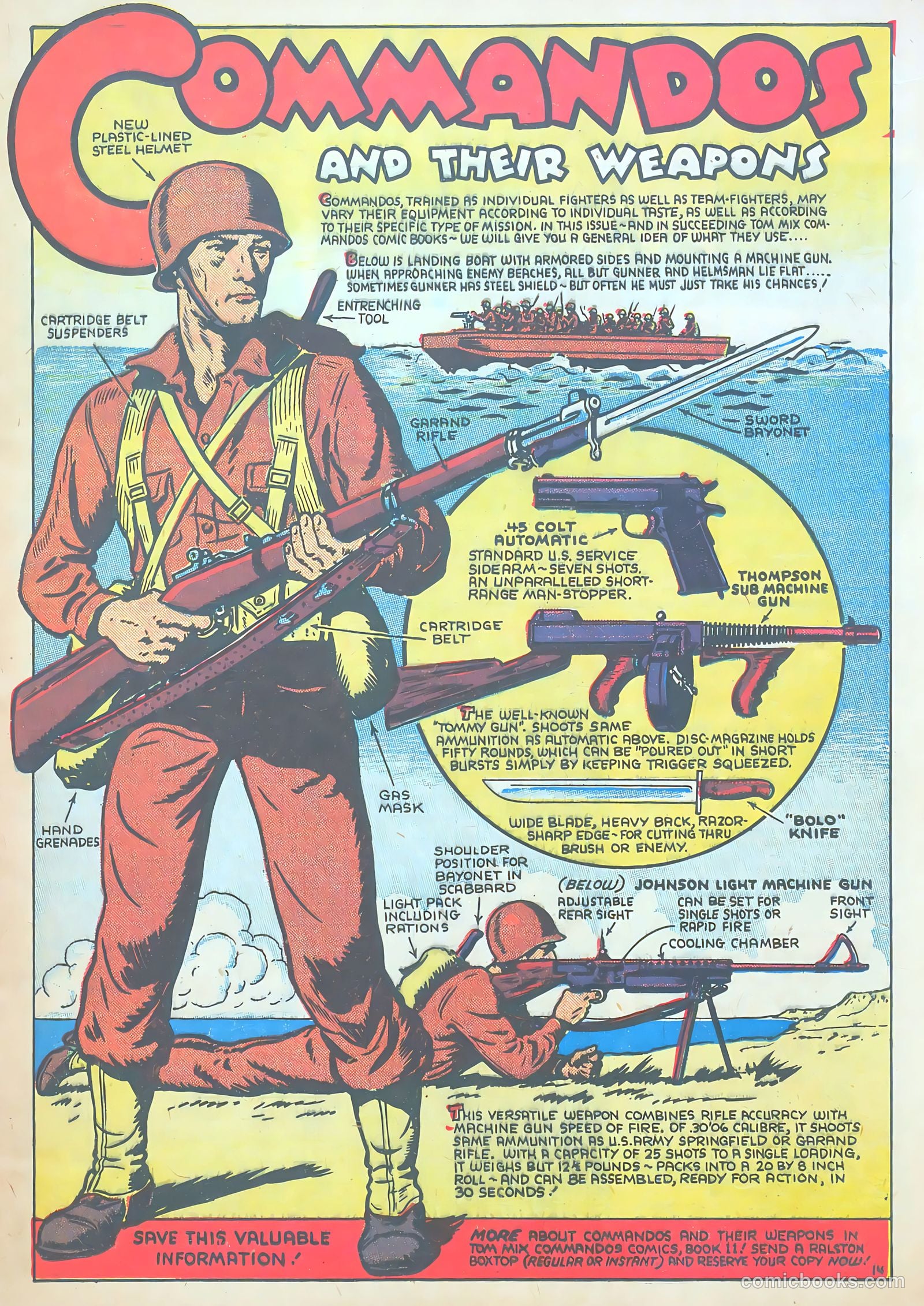 Tom Mix Commandos Comics #10 (1942) — page 15 of 35