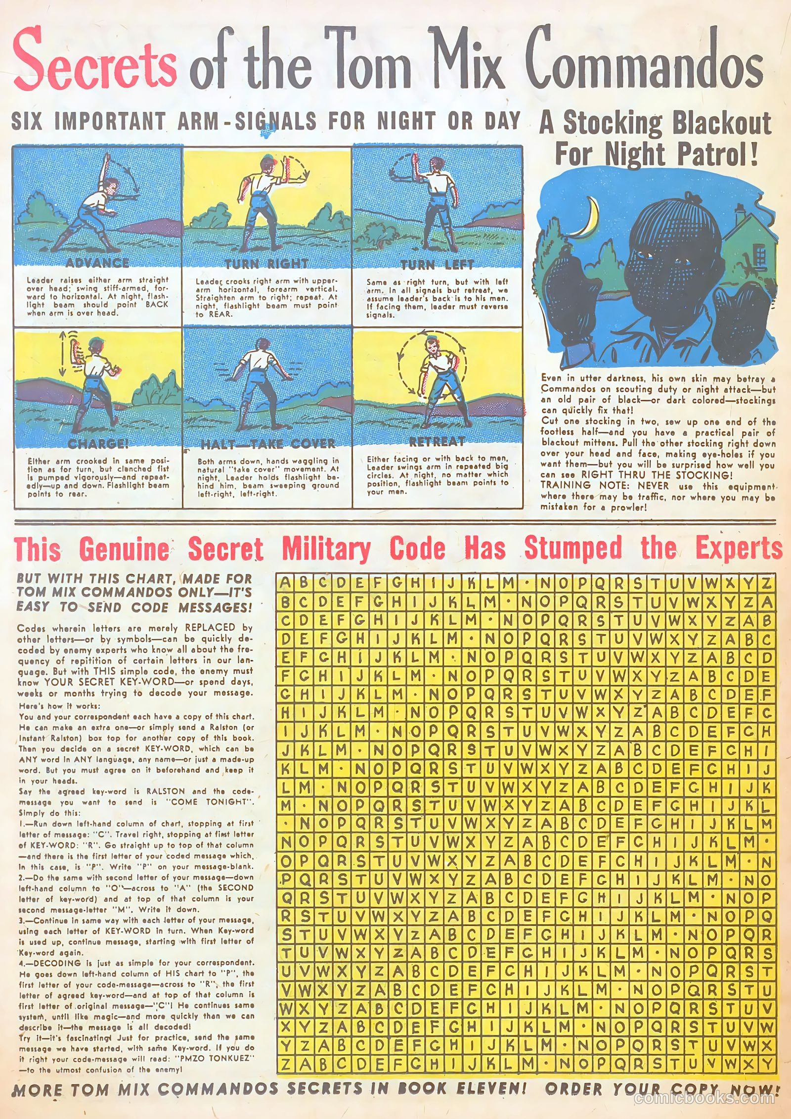 Tom Mix Commandos Comics #10 (1942) — page 16 of 35