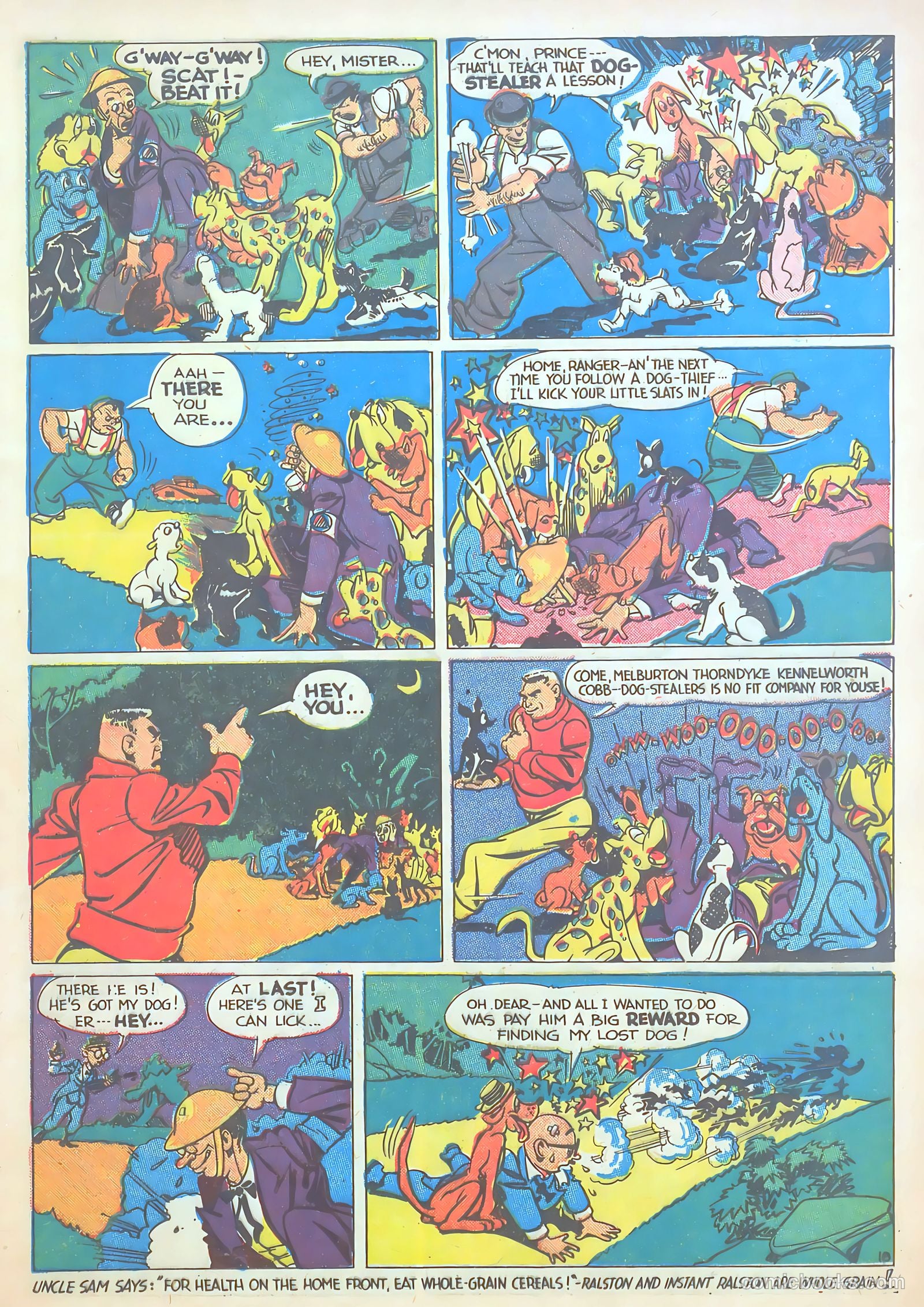 Tom Mix Commandos Comics #10 (1942) — page 19 of 35