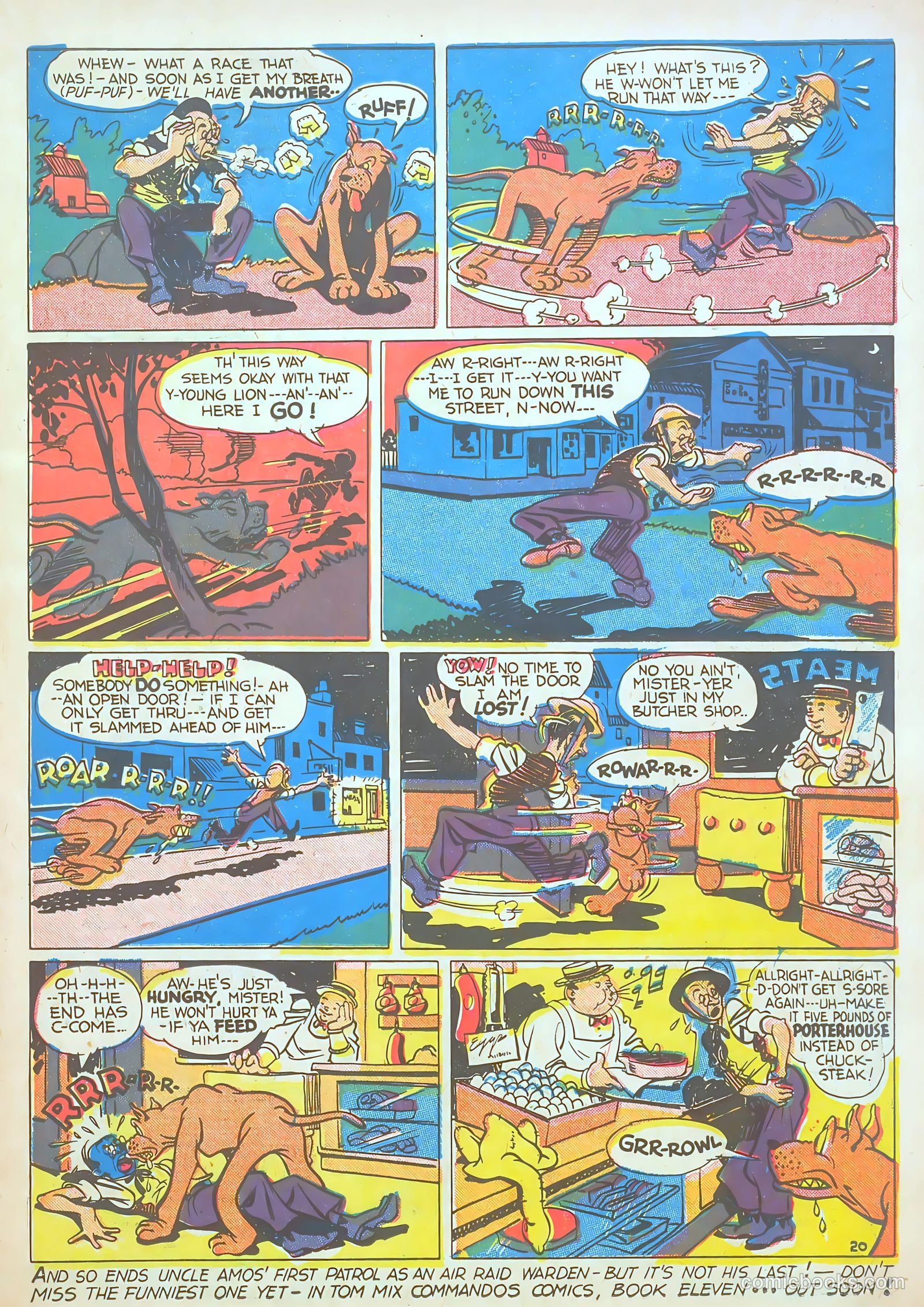 Tom Mix Commandos Comics #10 (1942) — page 21 of 35