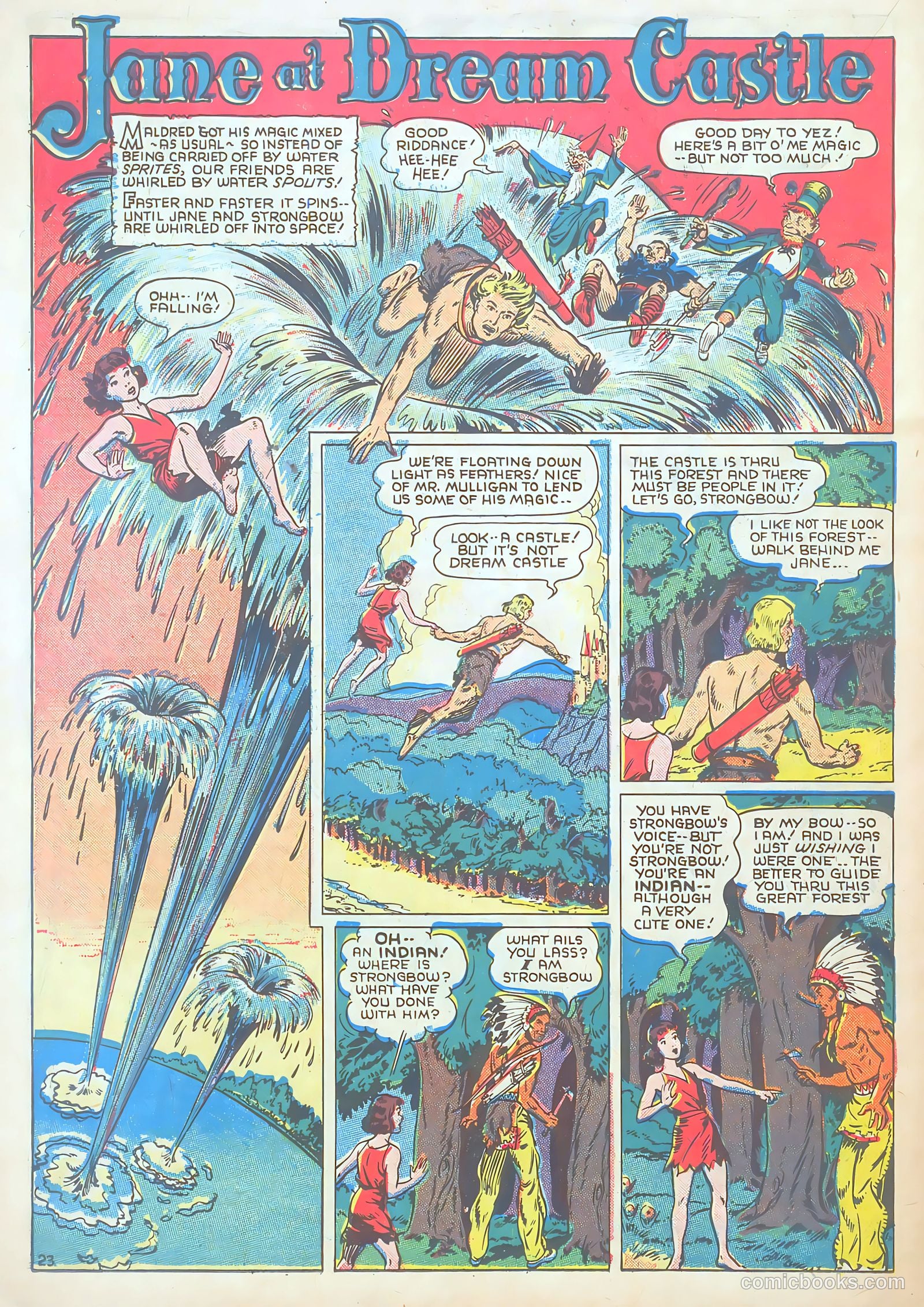 Tom Mix Commandos Comics #10 (1942) — page 23 of 35