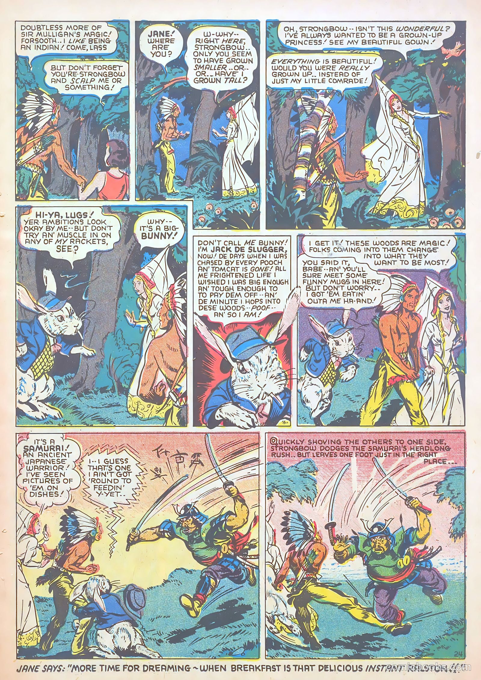 Tom Mix Commandos Comics #10 (1942) — page 24 of 35