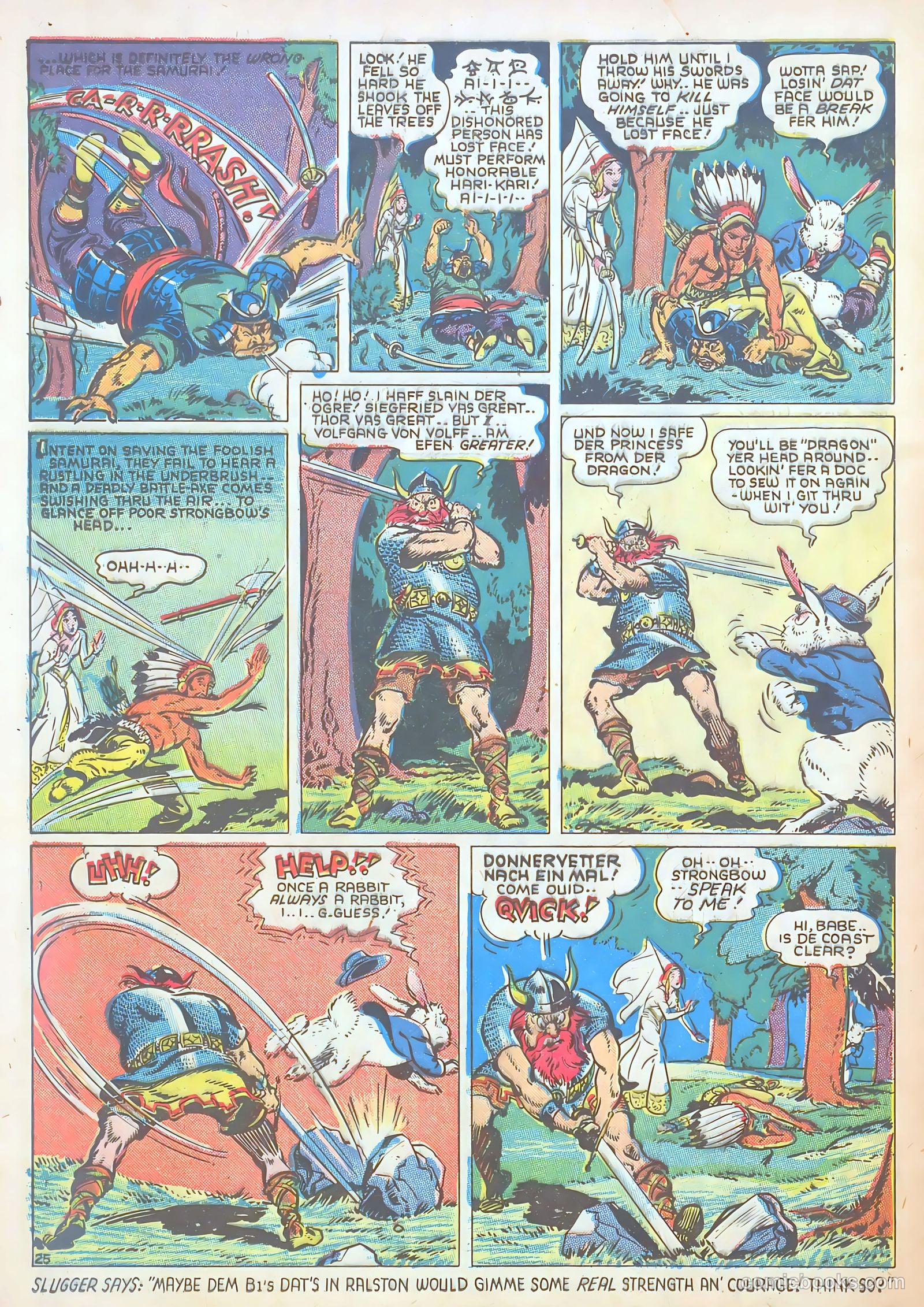 Tom Mix Commandos Comics #10 (1942) — page 25 of 35