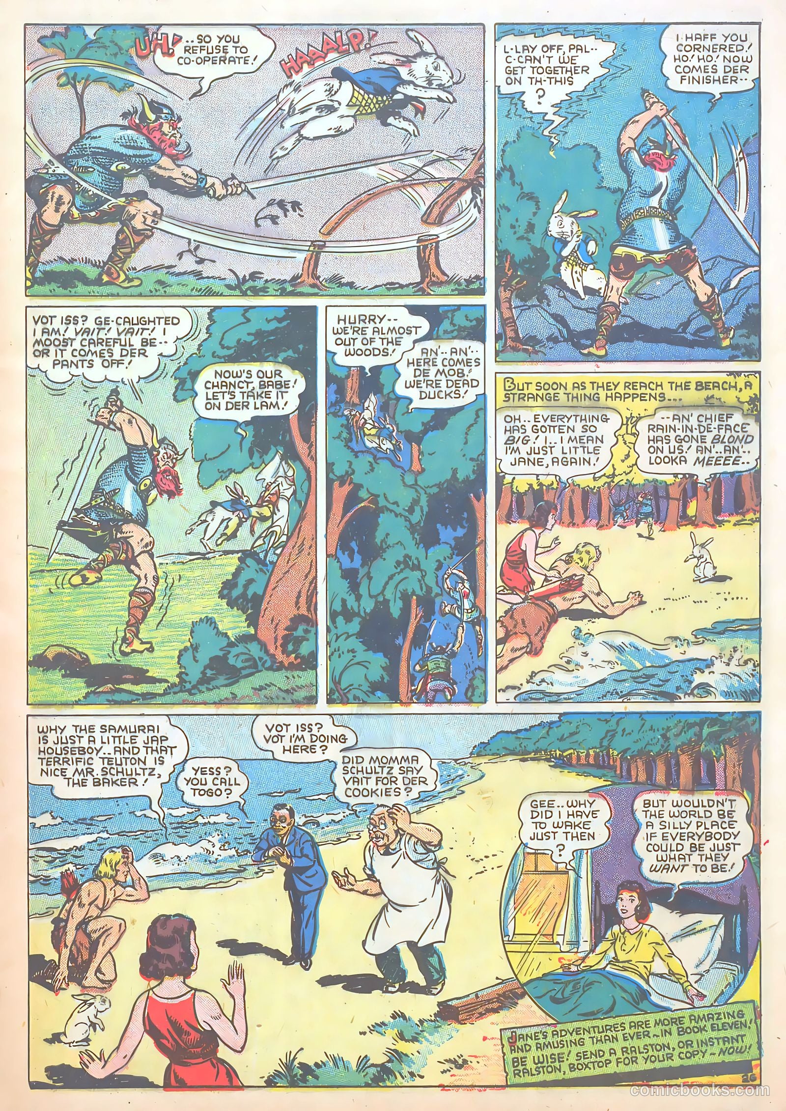 Tom Mix Commandos Comics #10 (1942) — page 26 of 35
