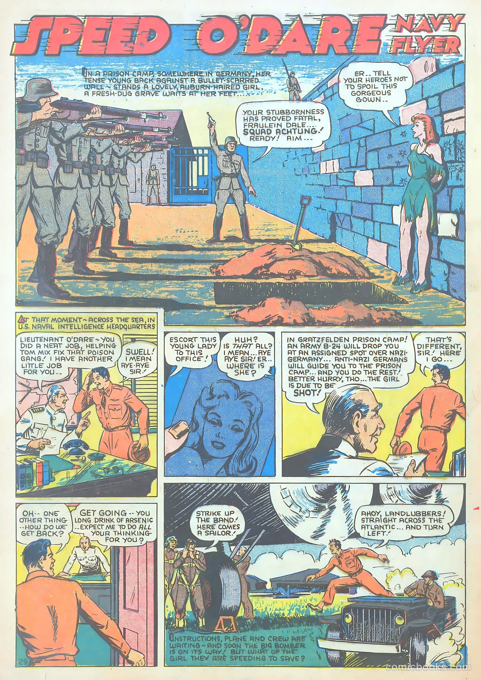 Tom Mix Commandos Comics #10 (1942) — page 29 of 35