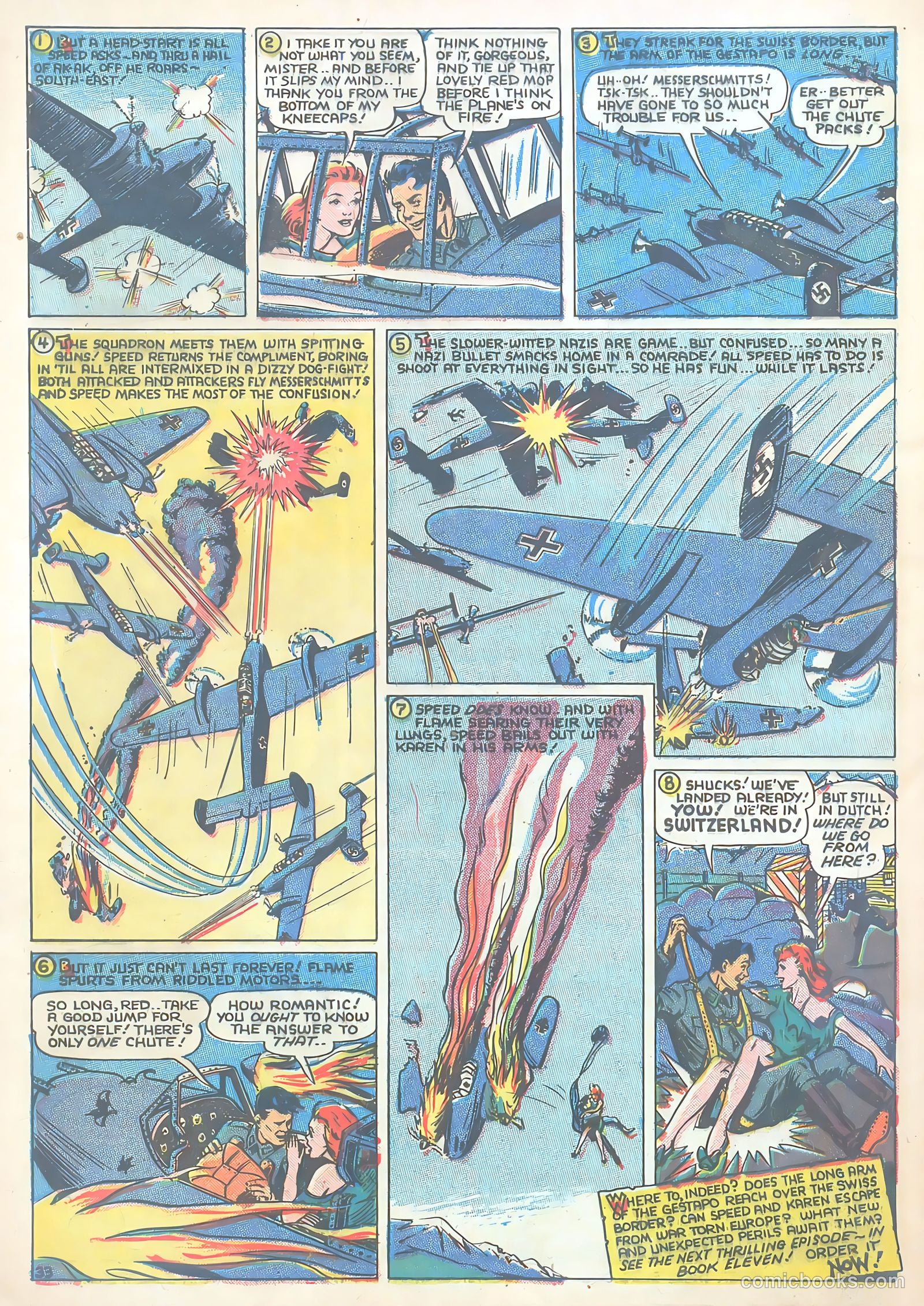 Tom Mix Commandos Comics #10 (1942) — page 33 of 35
