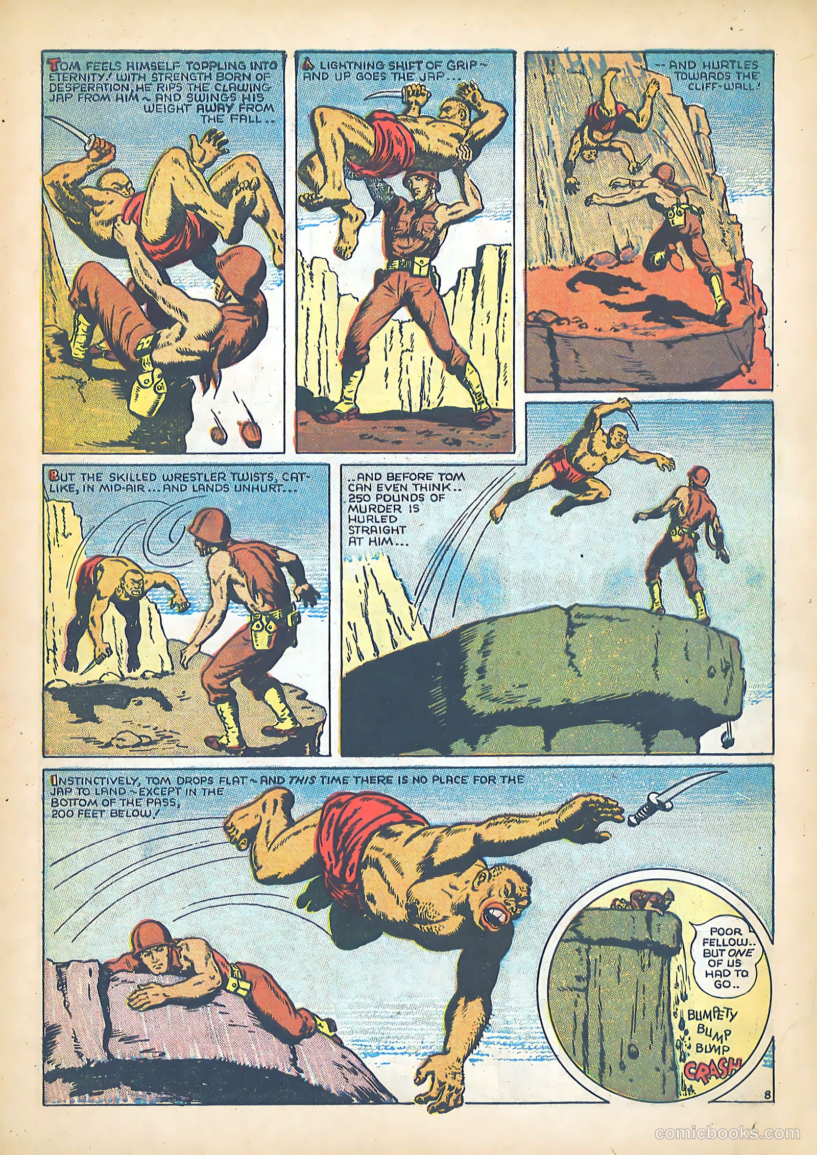 Tom Mix Commandos Comics #11 (1942) — page 9 of 35