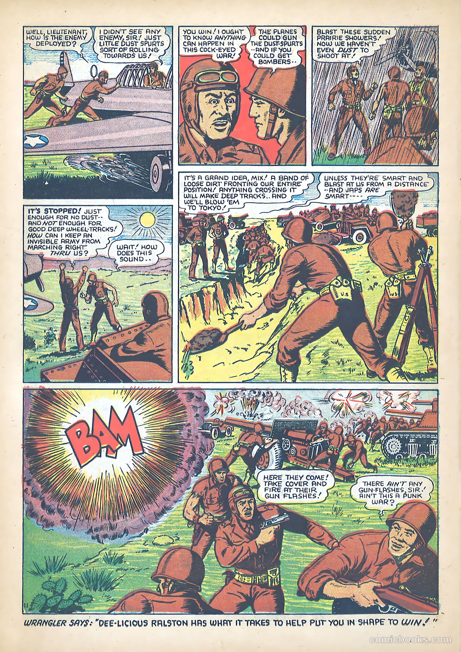 Tom Mix Commandos Comics #11 (1942) — page 12 of 35