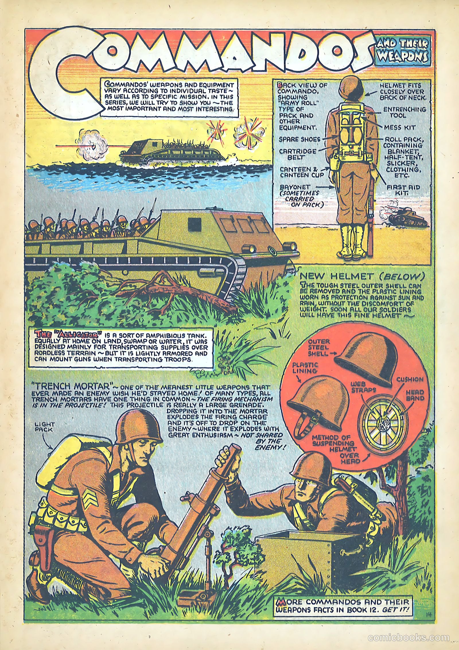 Tom Mix Commandos Comics #11 (1942) — page 15 of 35
