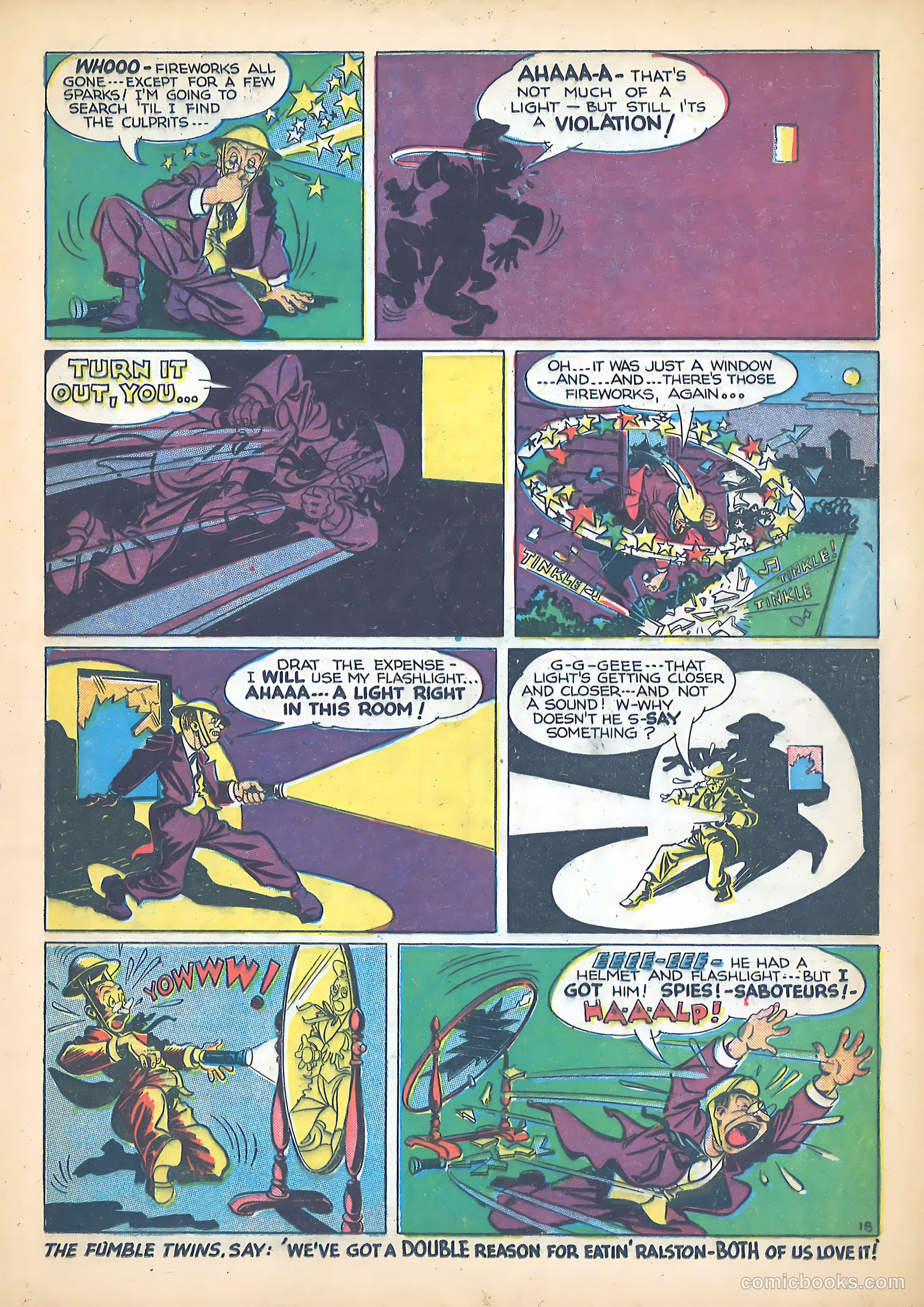 Tom Mix Commandos Comics #11 (1942) — page 19 of 35