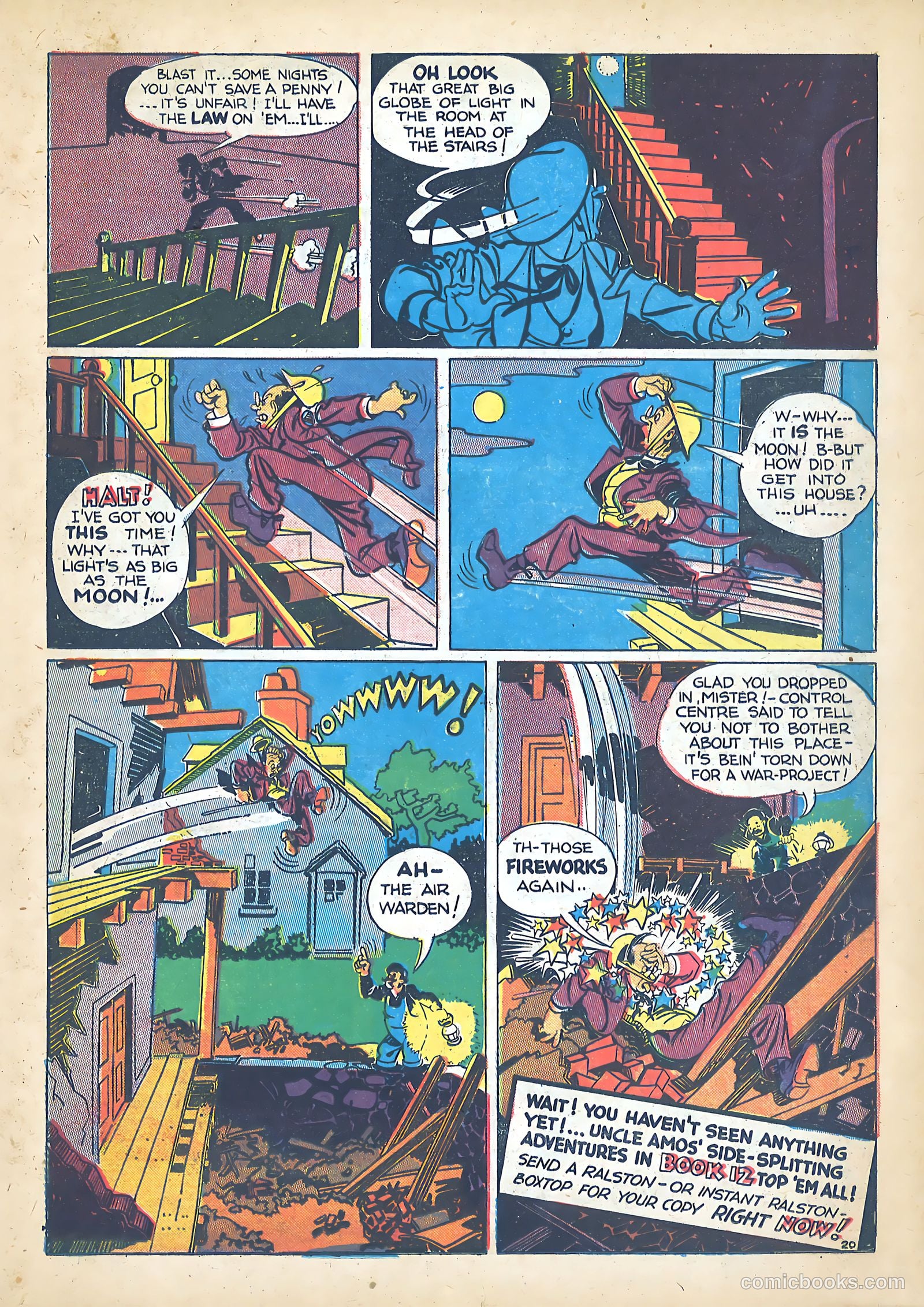 Tom Mix Commandos Comics #11 (1942) — page 21 of 35