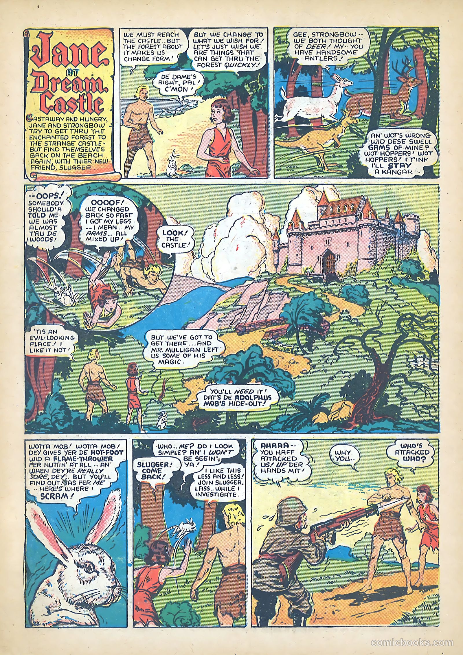 Tom Mix Commandos Comics #11 (1942) — page 23 of 35