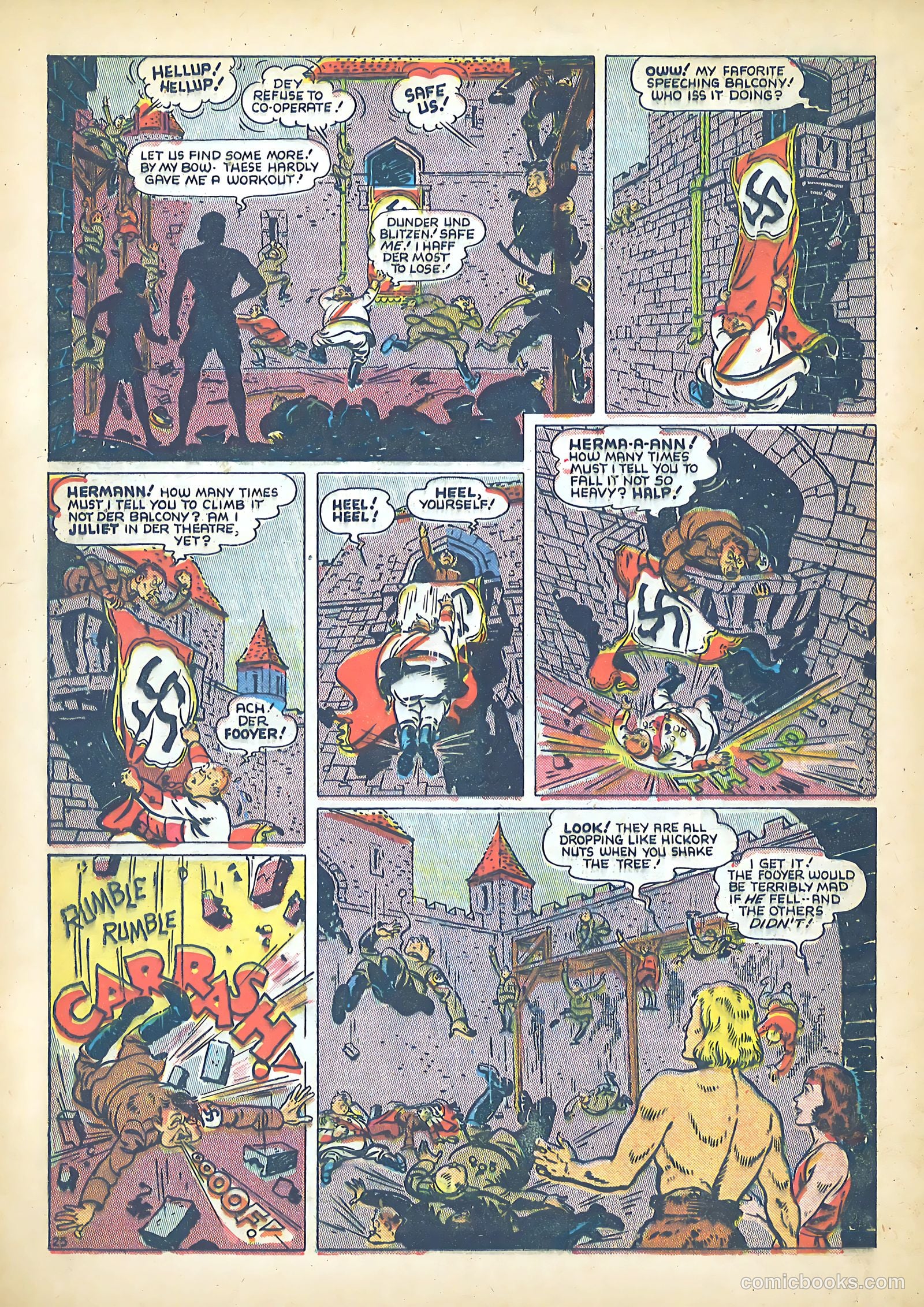Tom Mix Commandos Comics #11 (1942) — page 25 of 35