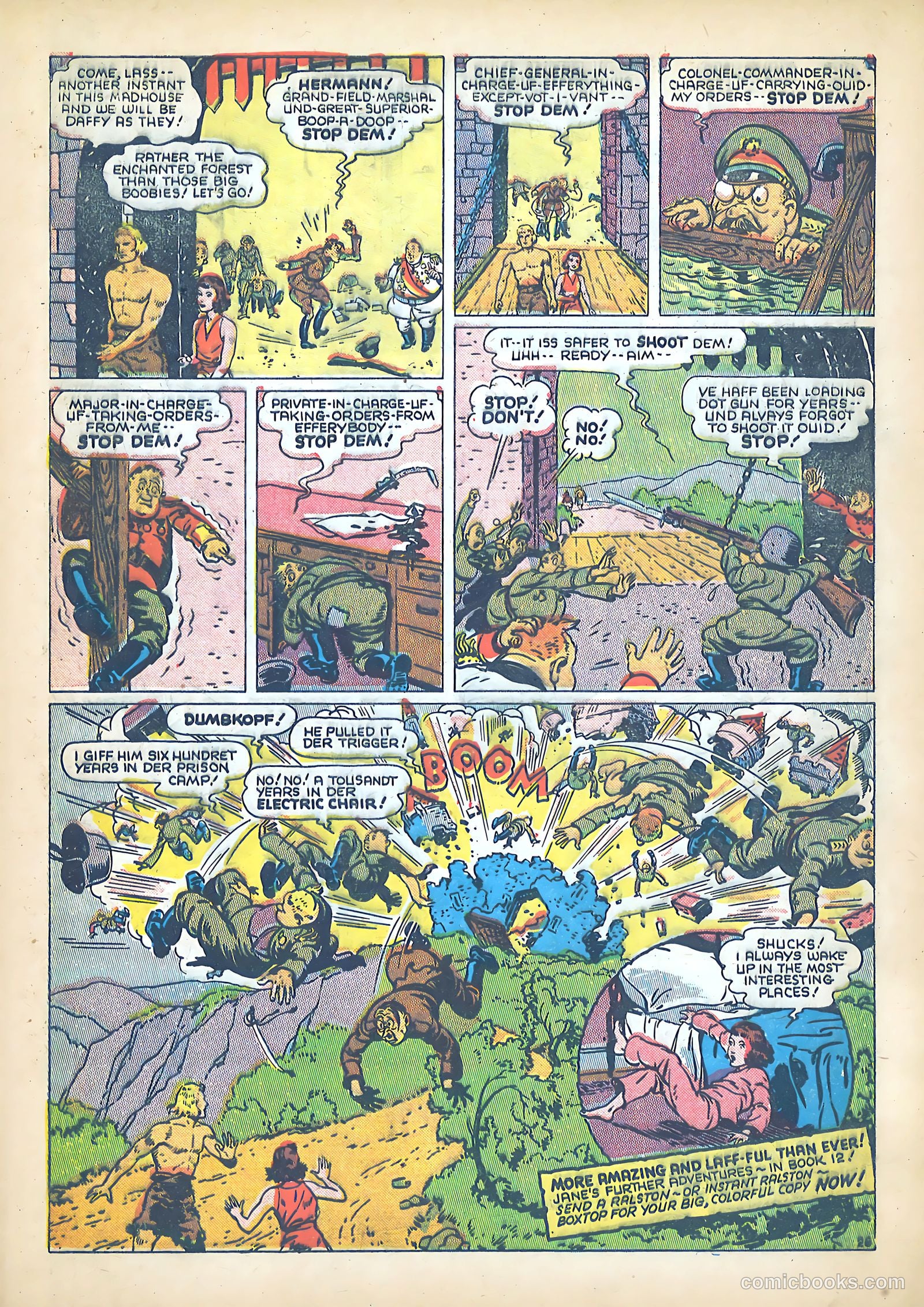 Tom Mix Commandos Comics #11 (1942) — page 26 of 35