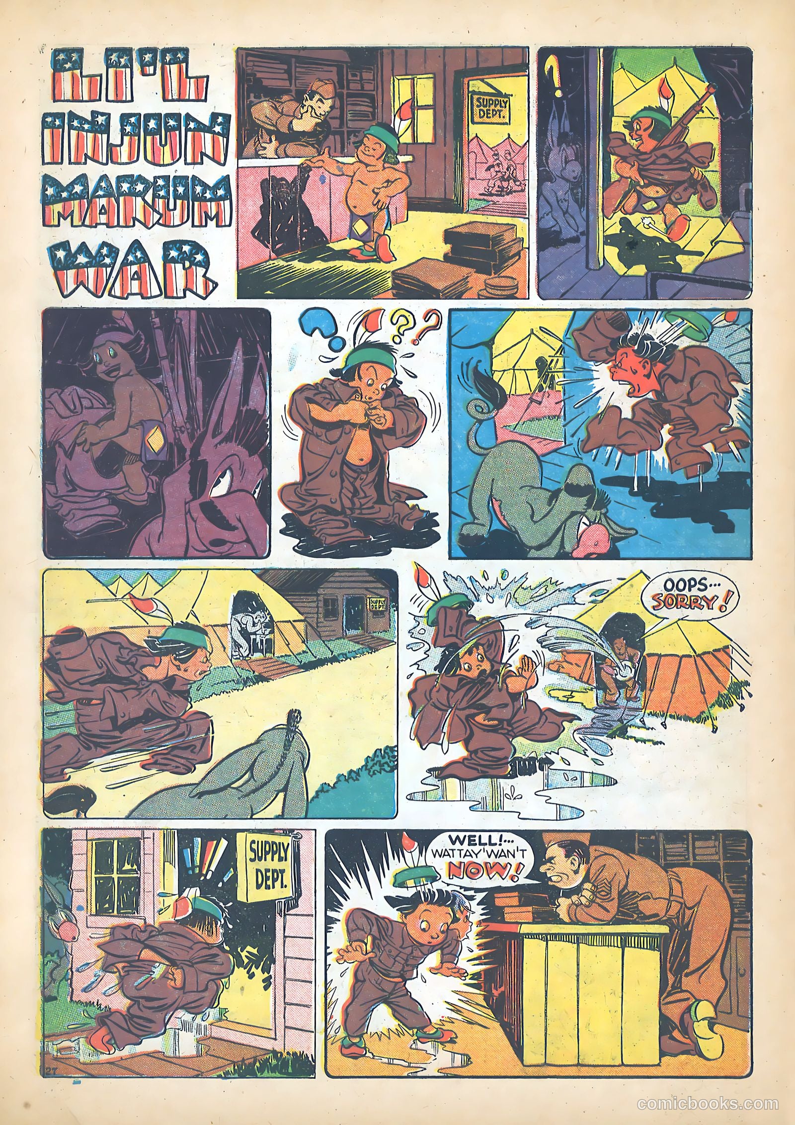 Tom Mix Commandos Comics #11 (1942) — page 27 of 35