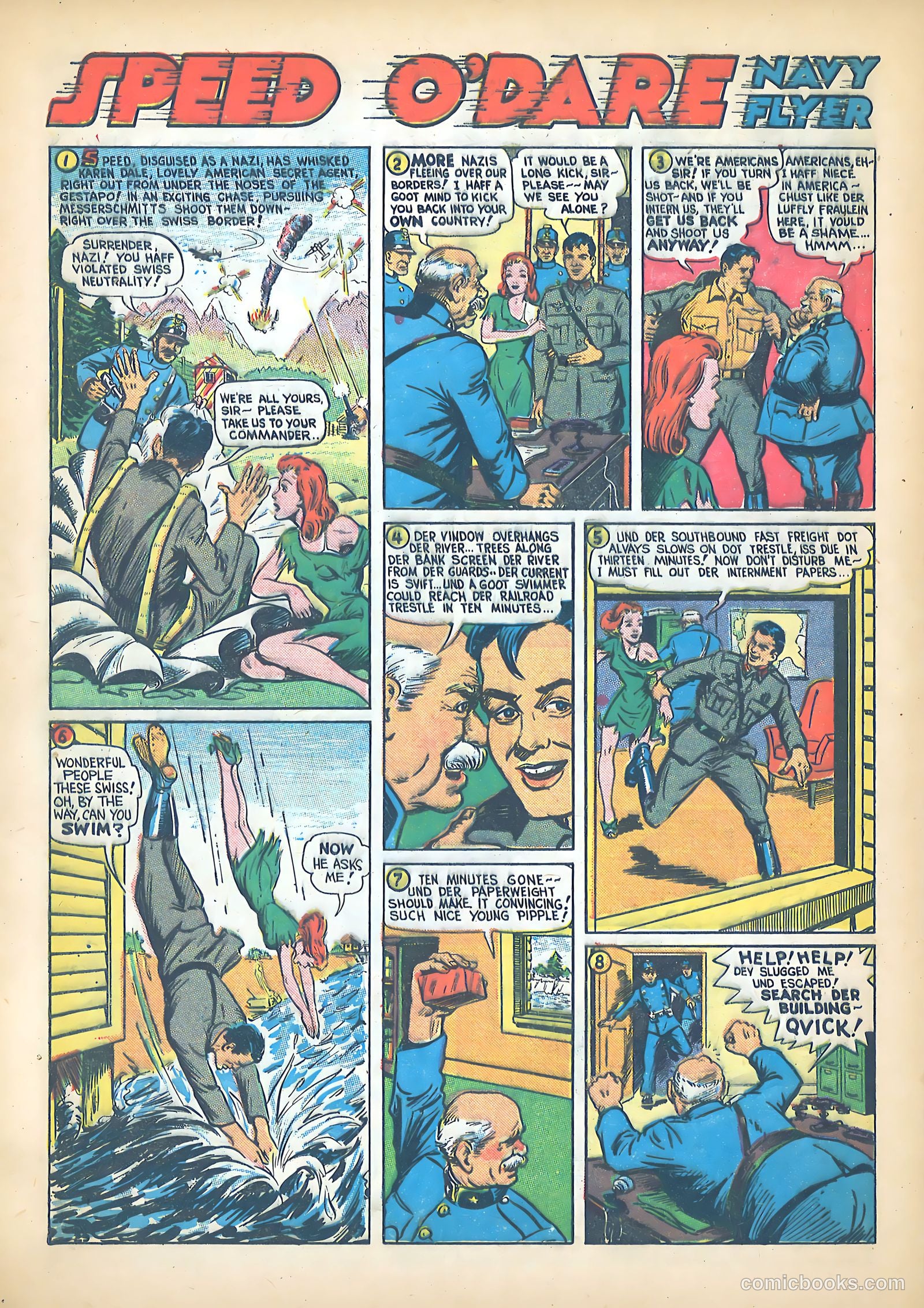Tom Mix Commandos Comics #11 (1942) — page 29 of 35